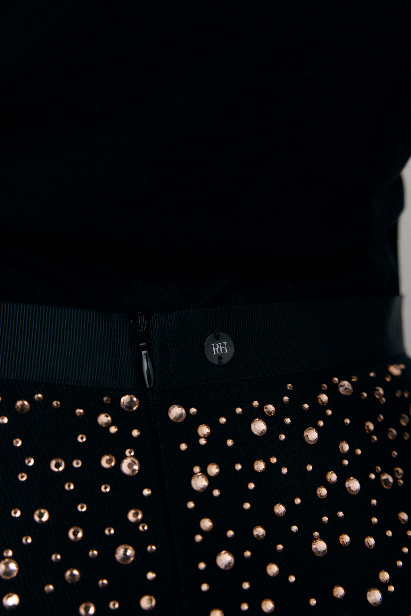 Pedro del Hierro Pencil skirt in fantasy fabric Black