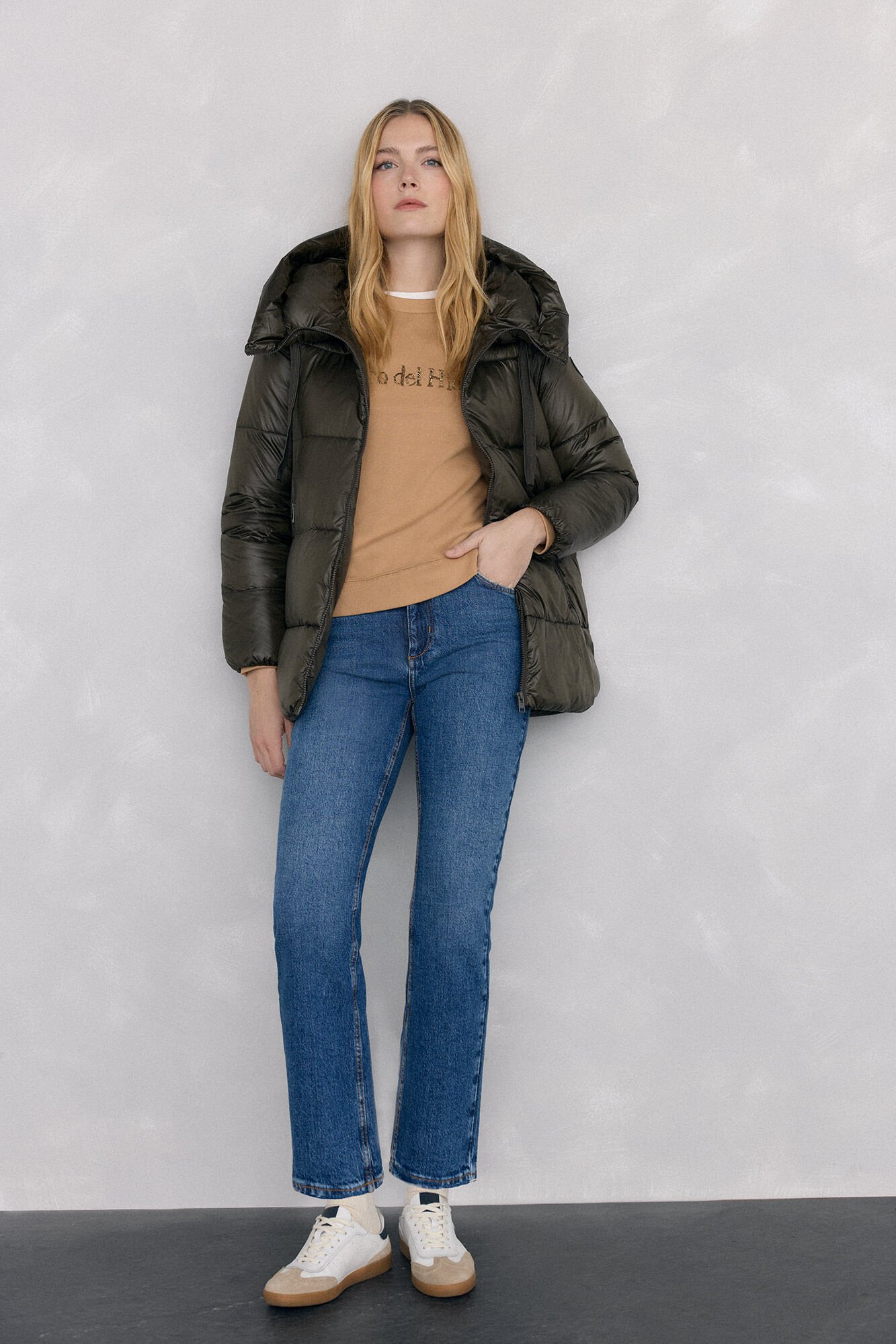 Pedro del Hierro Parka corta capucha