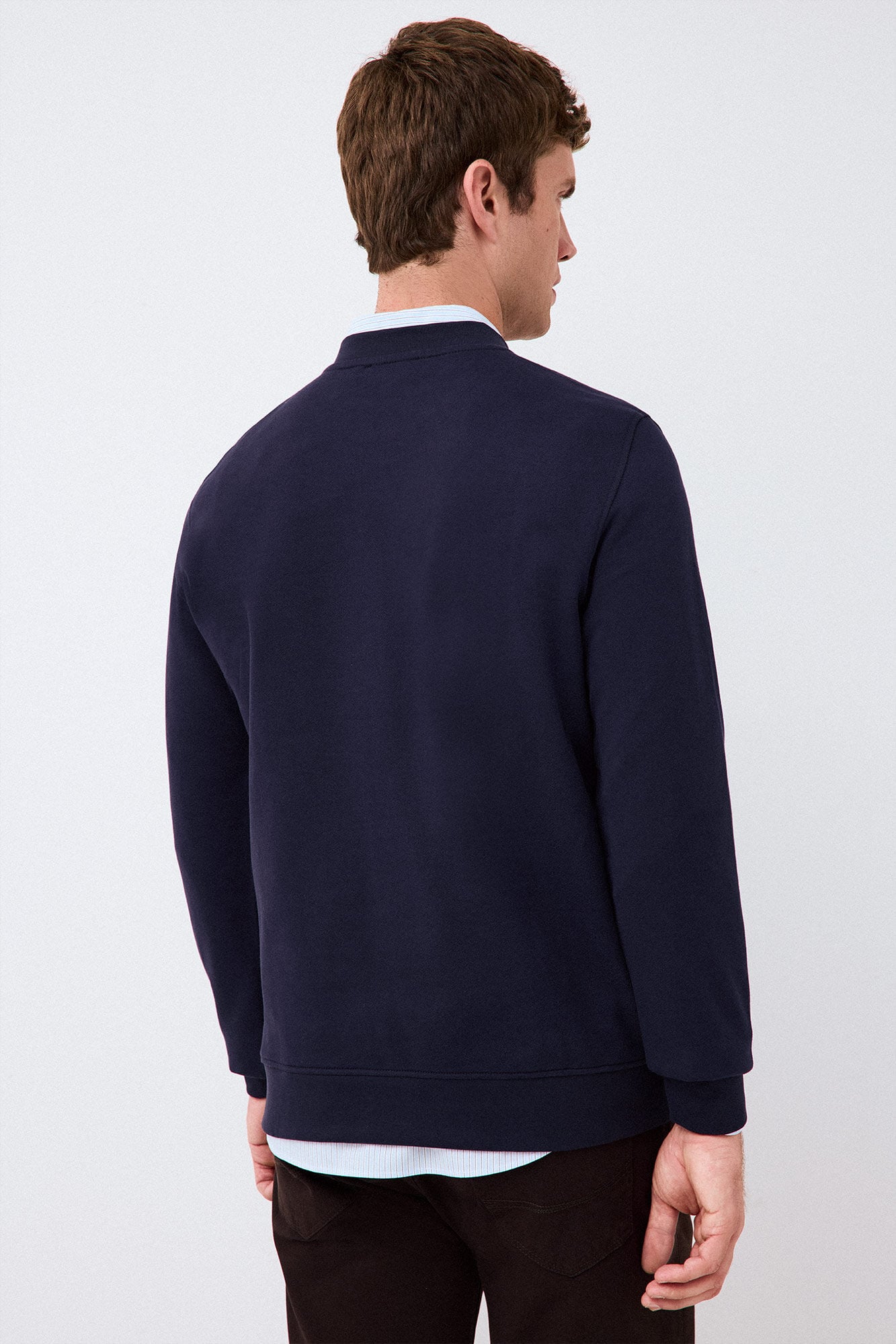 Pedro del Hierro Basic sweatshirt Blue