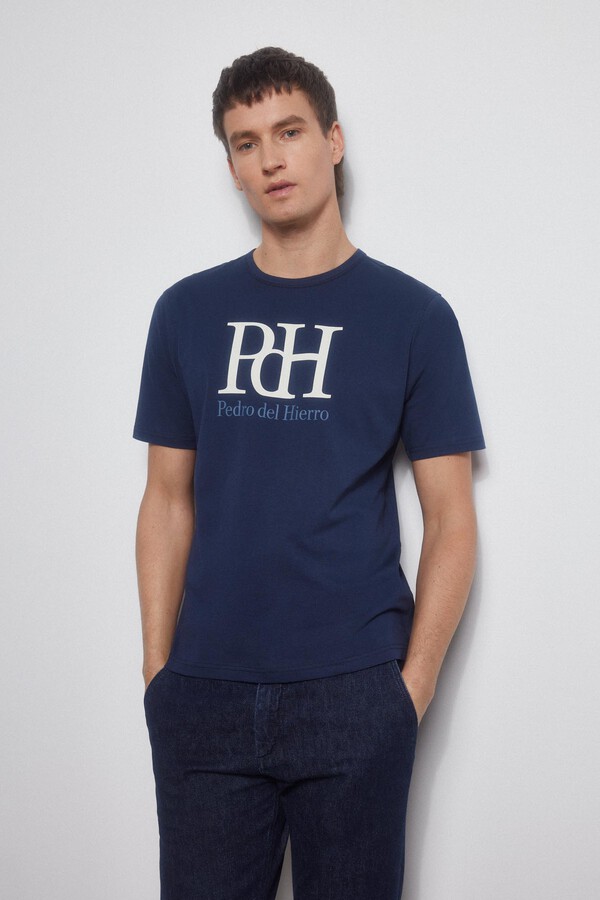 Pedro del Hierro t-shirt logo Azul