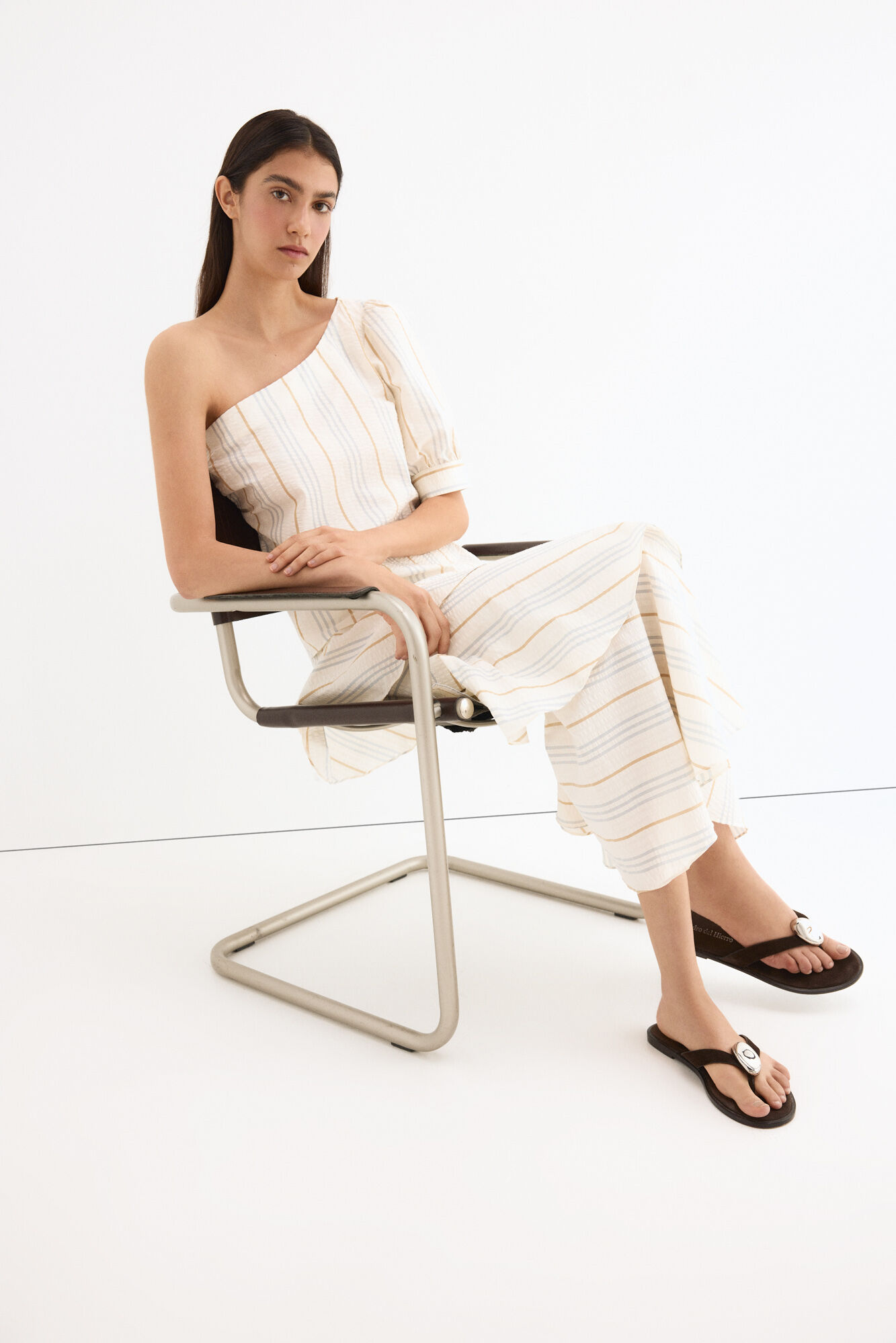 Pedro del Hierro Asymmetric top Beige