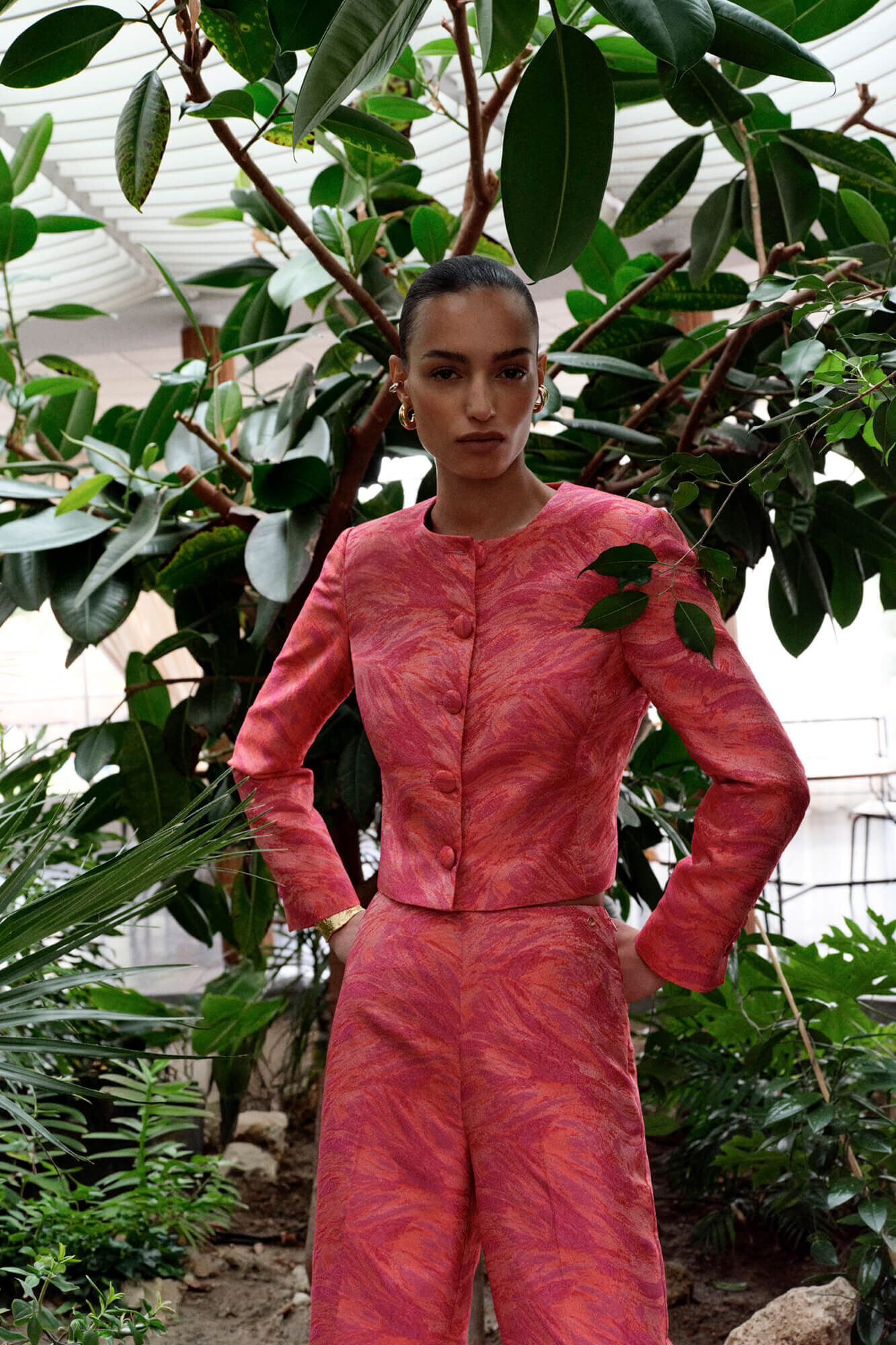 Pedro del Hierro Gold blazer