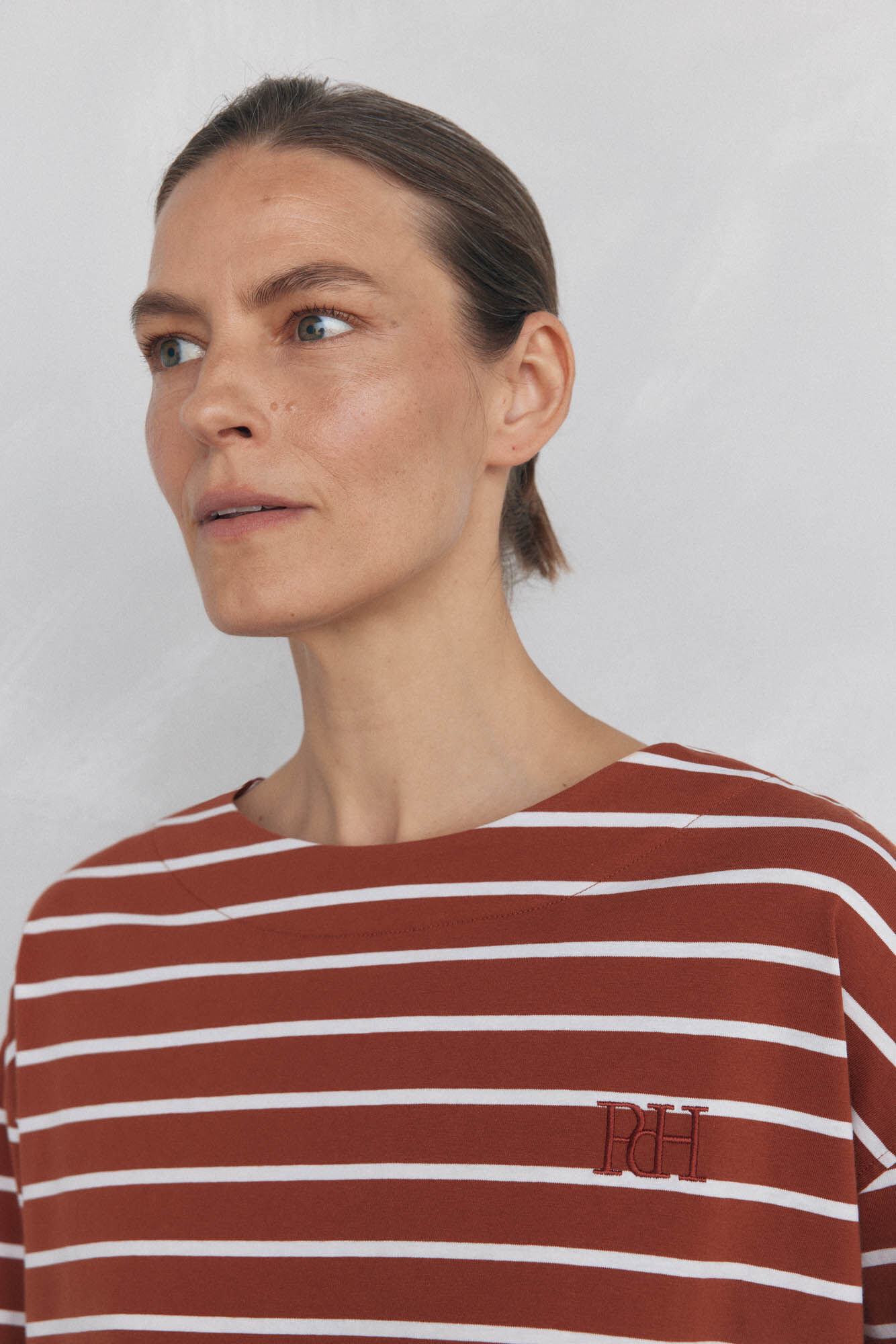 Pedro del Hierro Spanish cotton sailor t-shirt Red