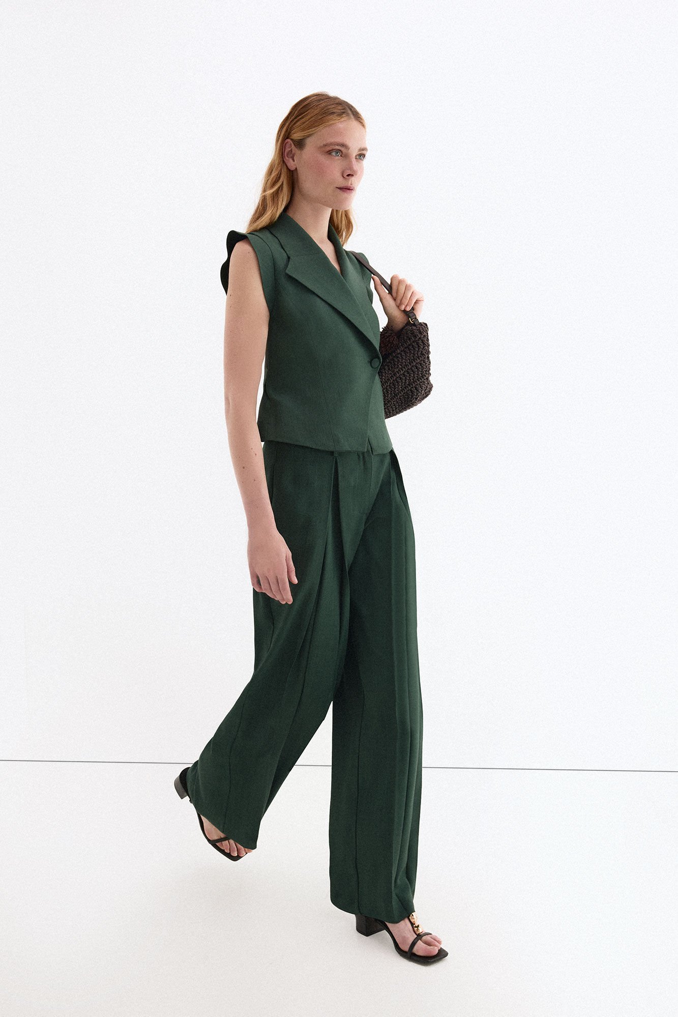 Pedro del Hierro Wide leg trousers