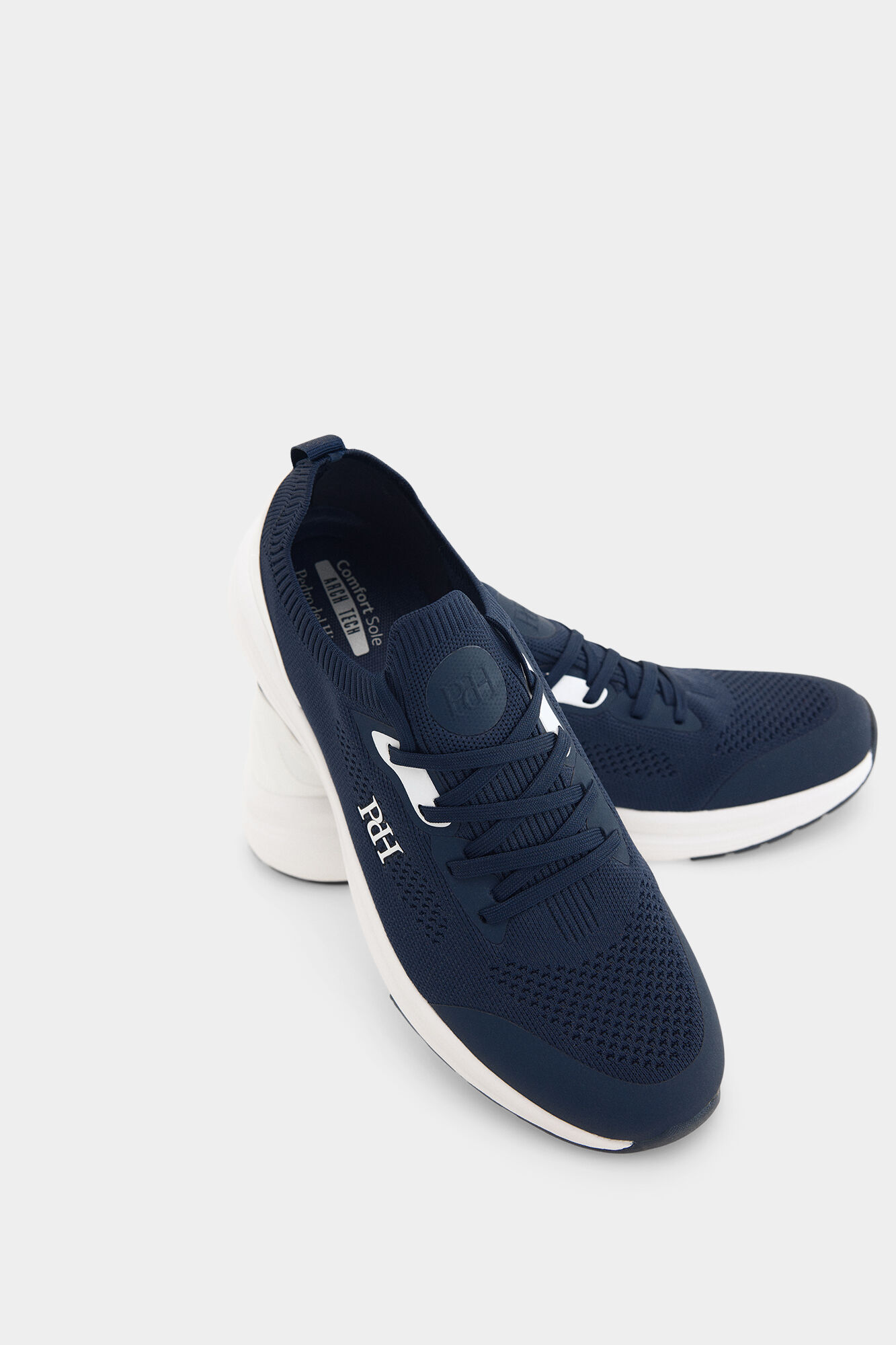 Pedro del Hierro Fabric lace-up sneaker