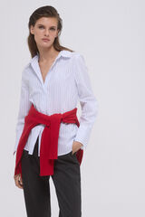 Pedro del Hierro Camisa b&aacute;sica de ferro f&aacute;cil Azul