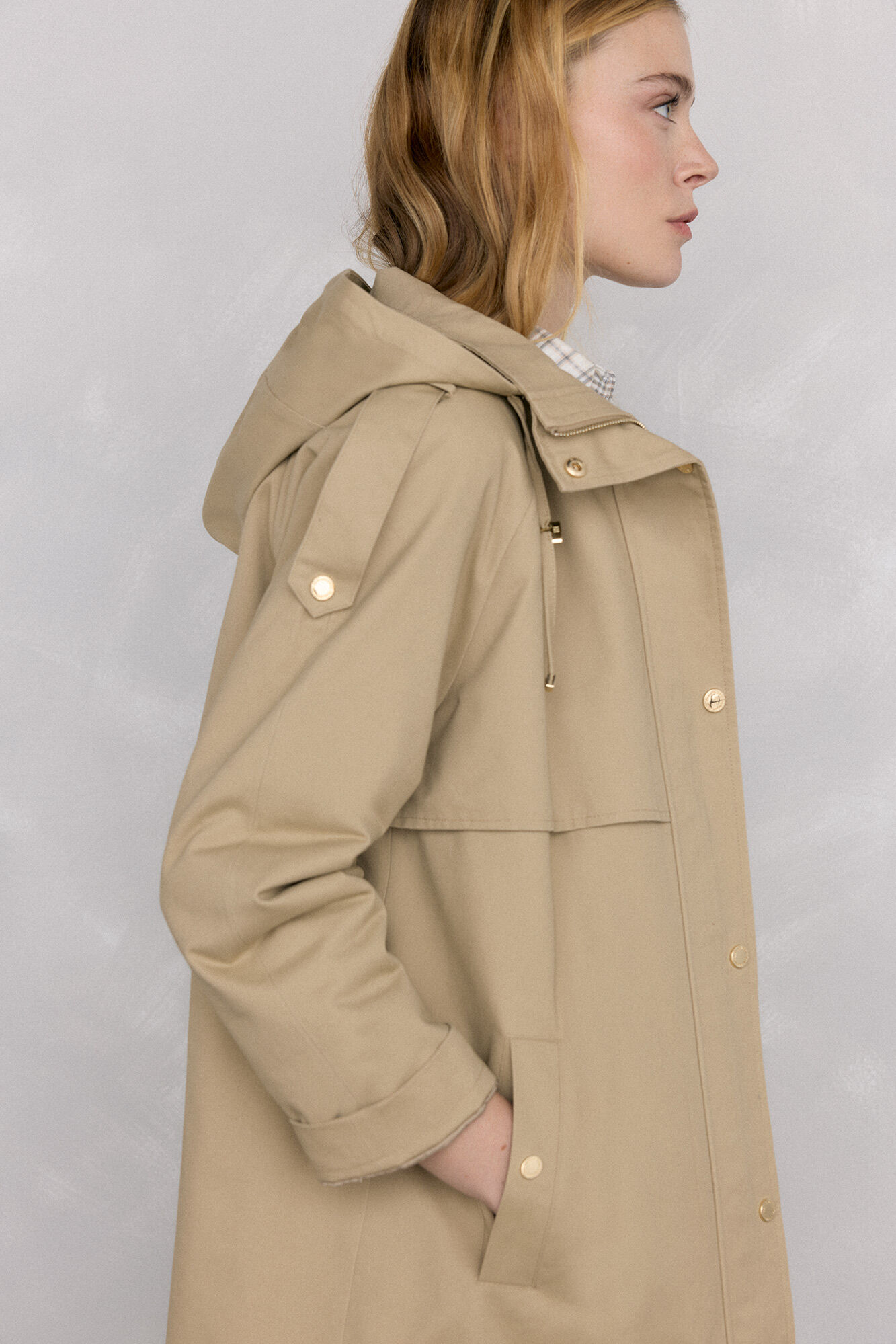 Pedro del Hierro Parka acolchada capucha
