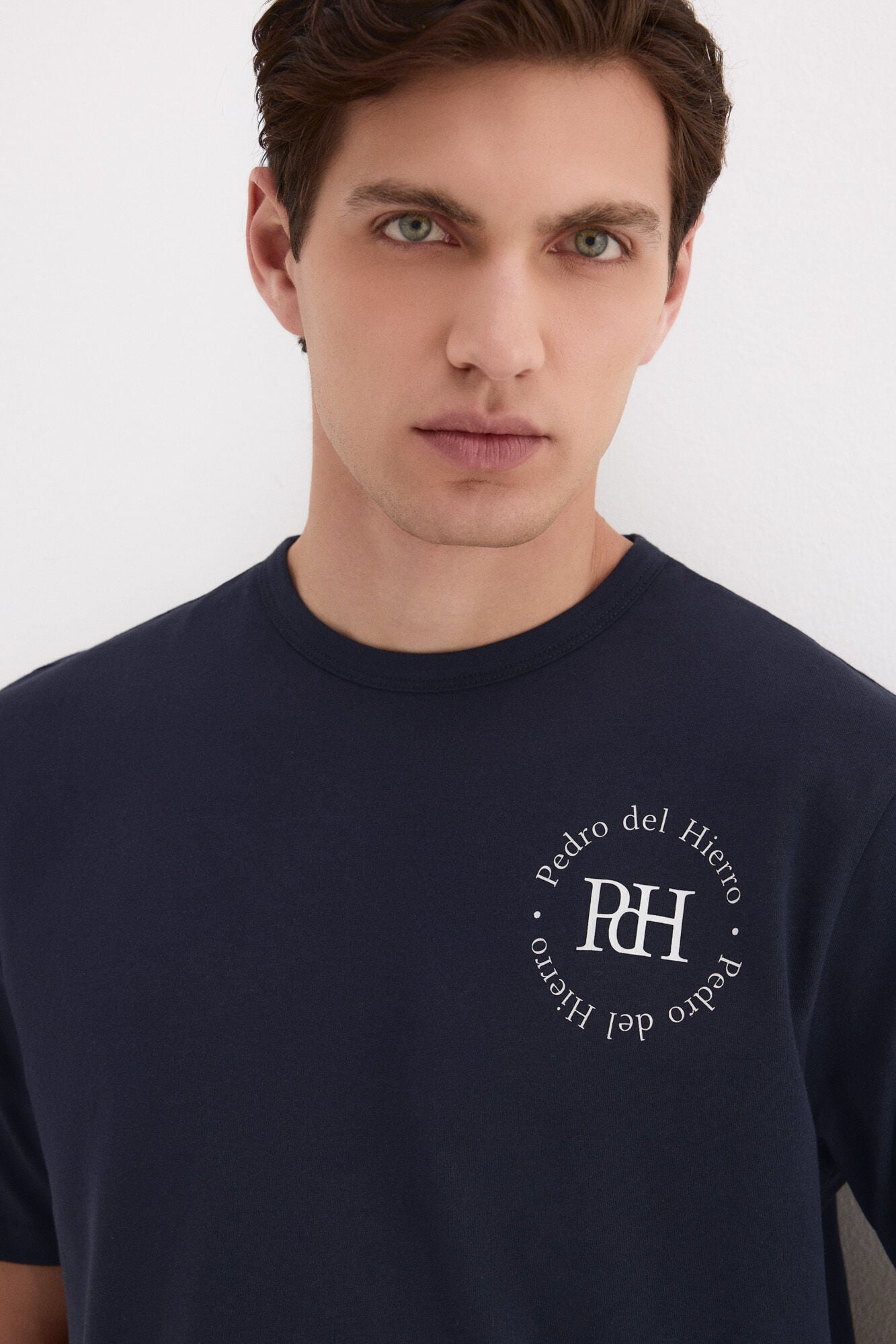Pedro del Hierro Printed logo T-shirt