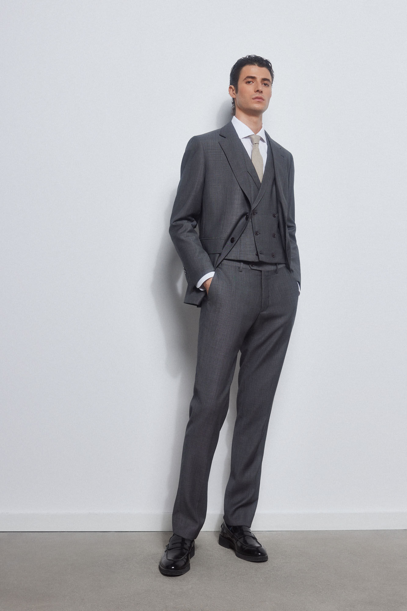 Pedro del Hierro Grey waistcoat Grey