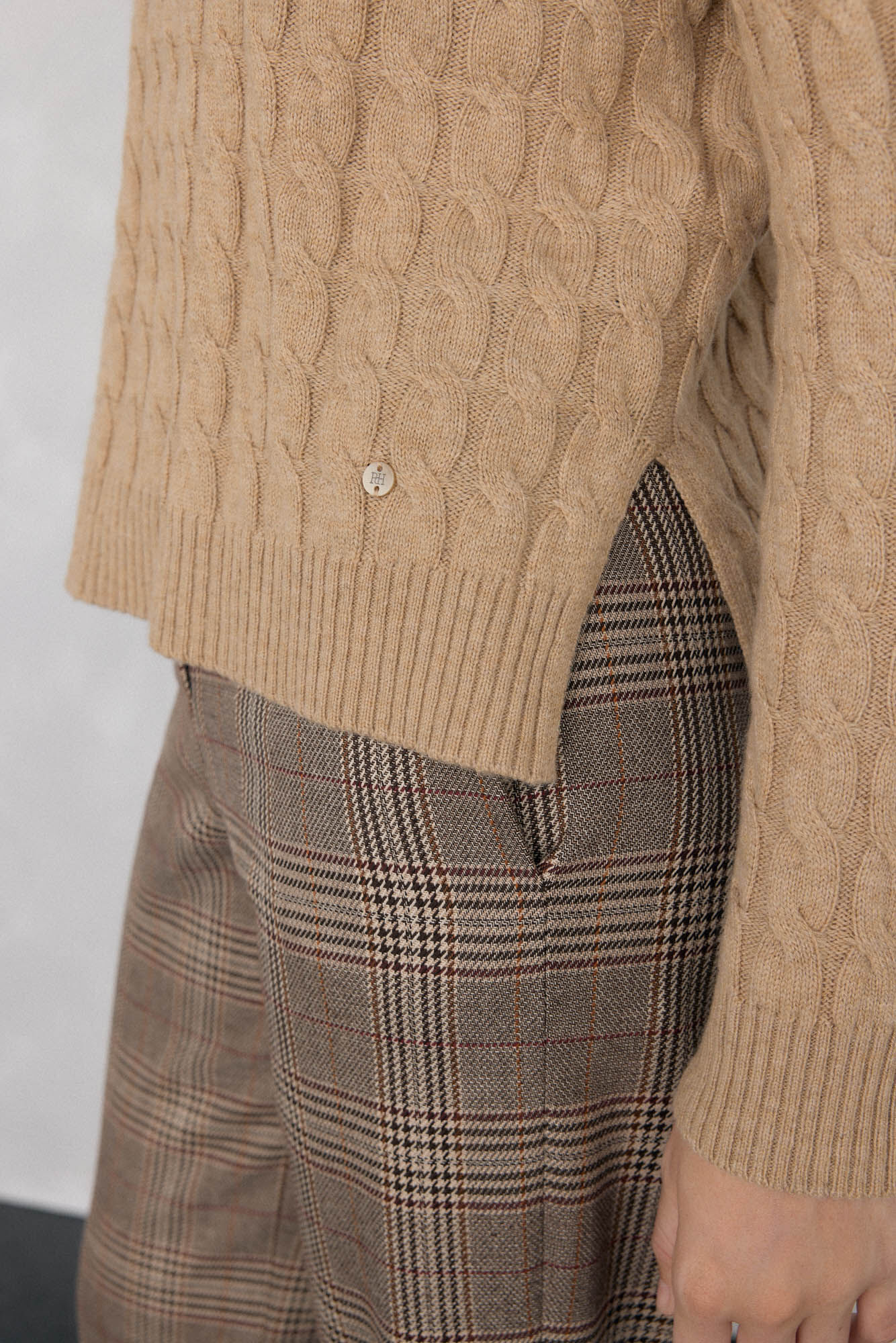 Pedro del Hierro Jersey de ochos lana merino