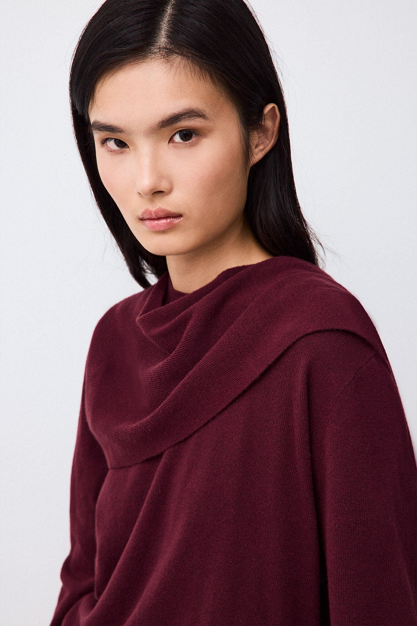 Pedro del Hierro Jumper with scarf