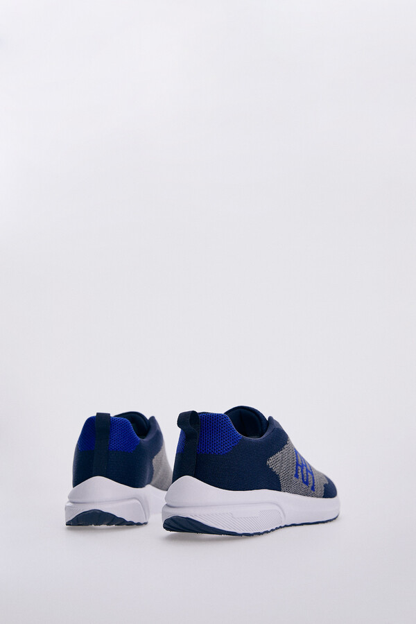 Pedro del Hierro Sneaker têxtil reciclada Azul