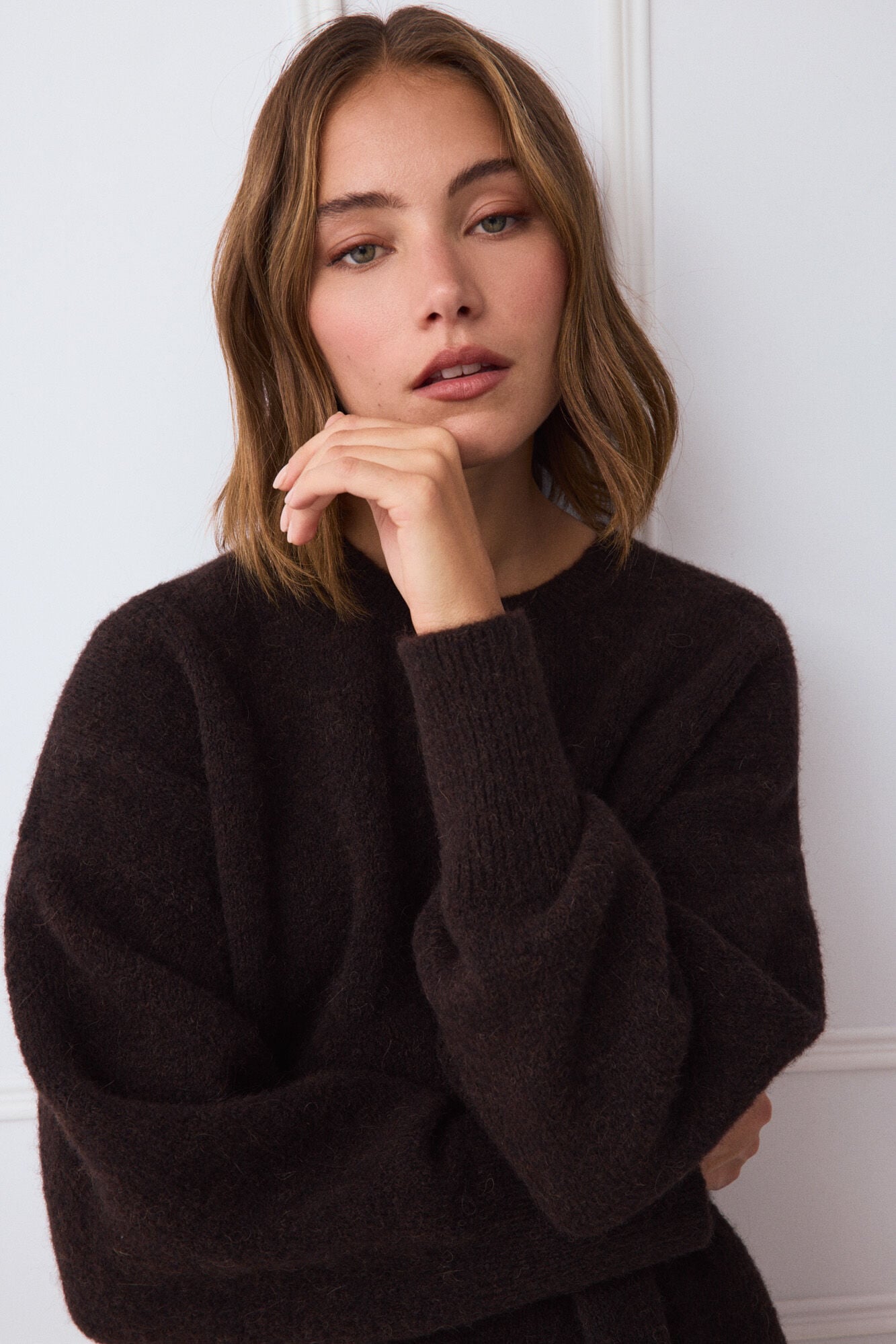 TFP by Tamara Falc&oacute; Oversize crew neck jumper