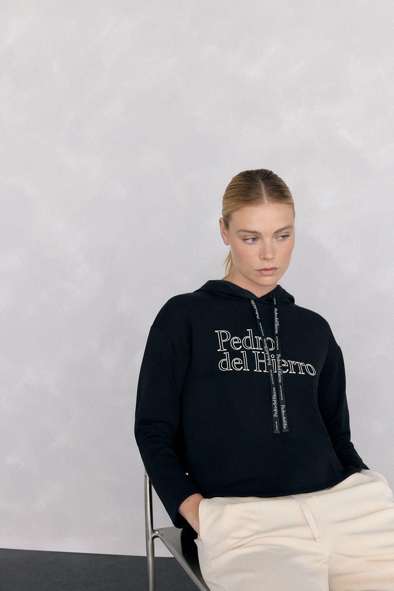 Pedro del Hierro soft touch logo hood