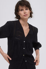 Pedro del Hierro Romantic blouse Black