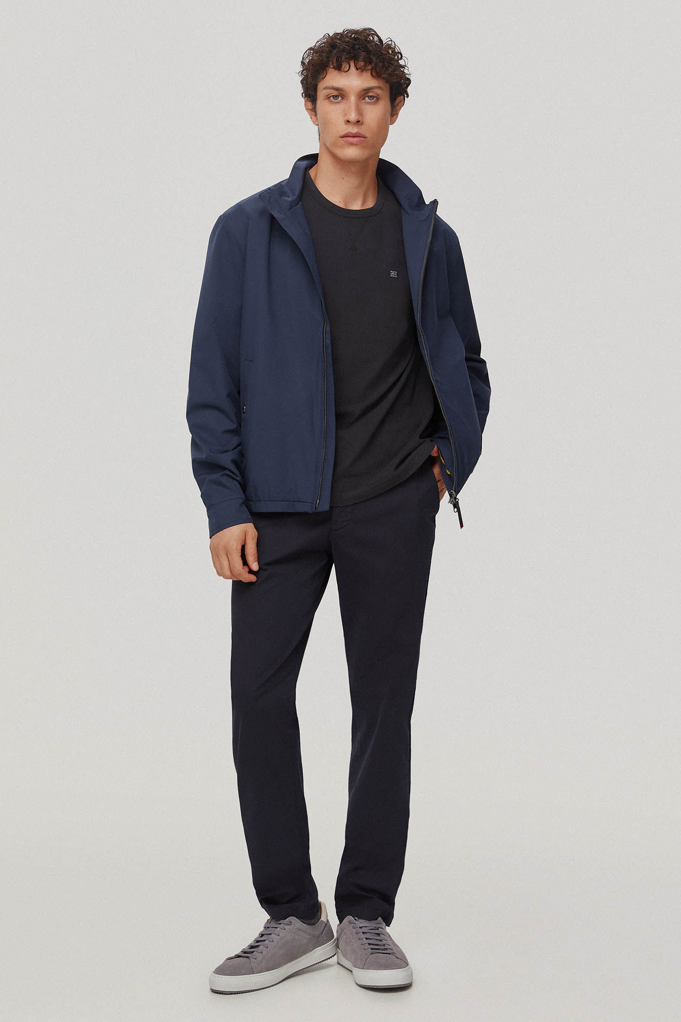 Pedro del Hierro Lightweight jacket Blue
