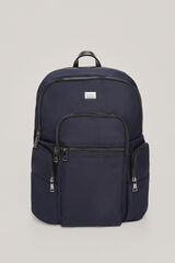 Pedro del Hierro Mochila tejido lisa Azul