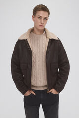 Pedro del Hierro Double-sided jacket Brown