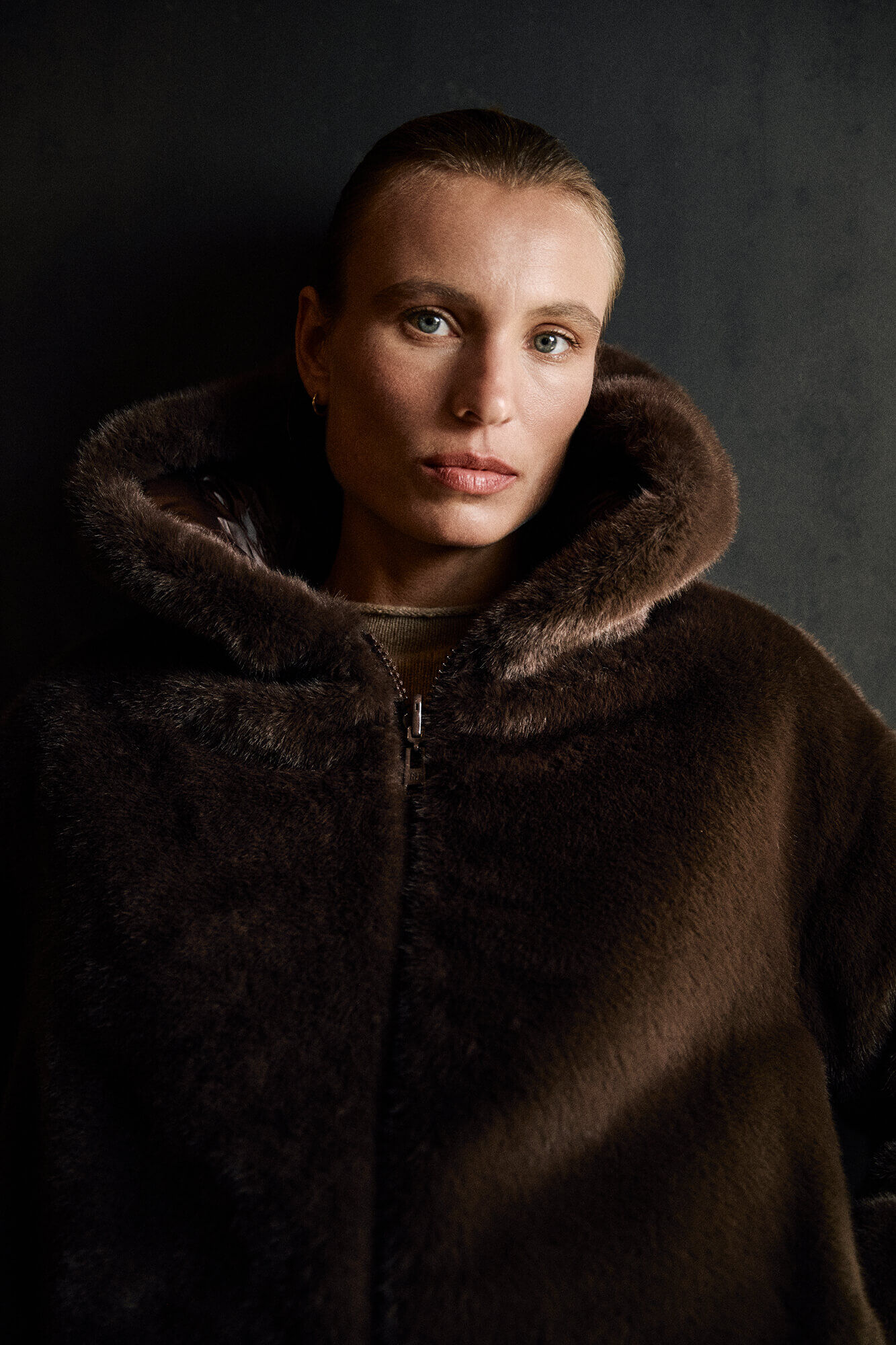 Pedro del Hierro reversible fur parka