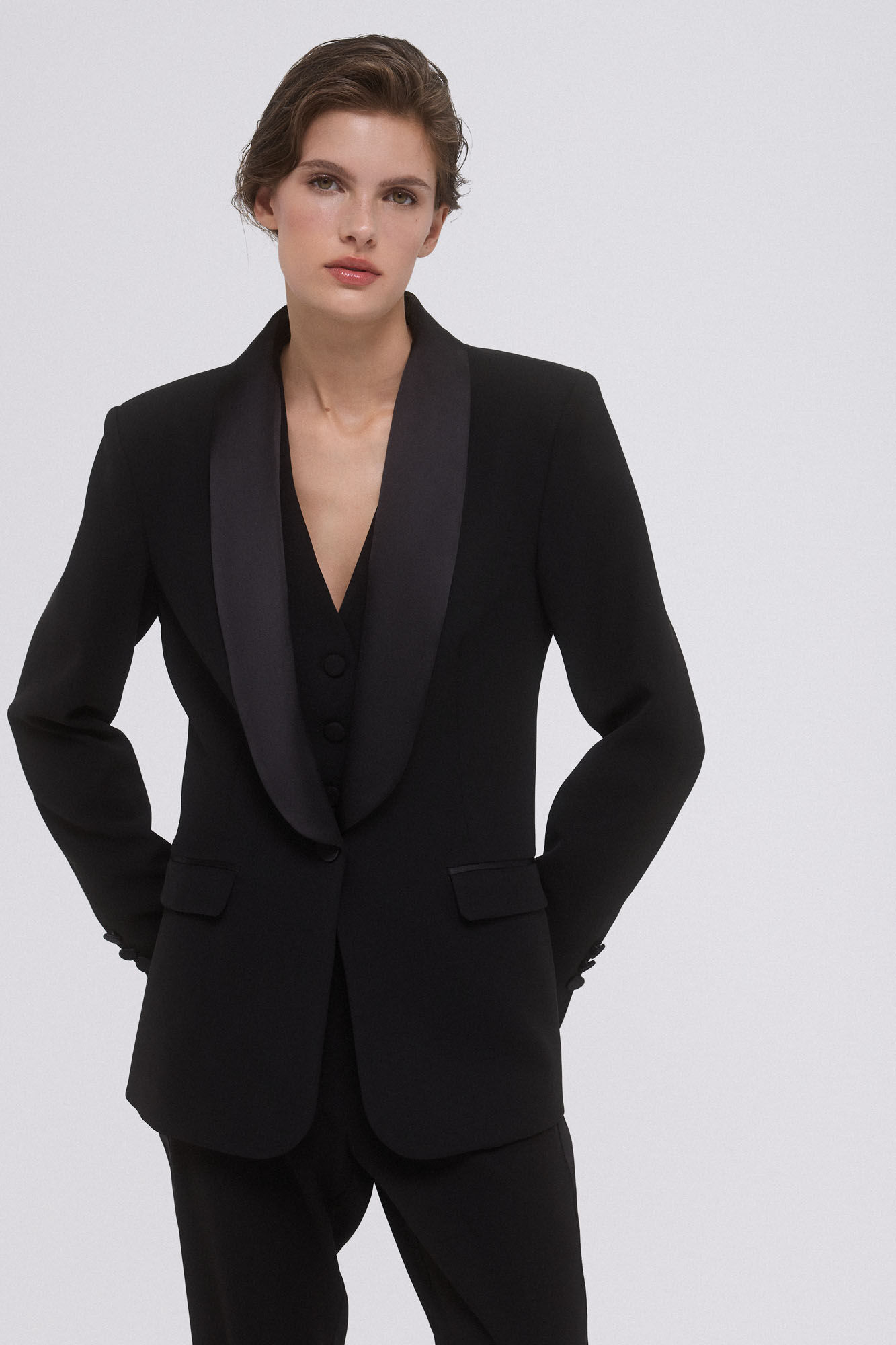 Pedro del Hierro Blazer smoking Negro