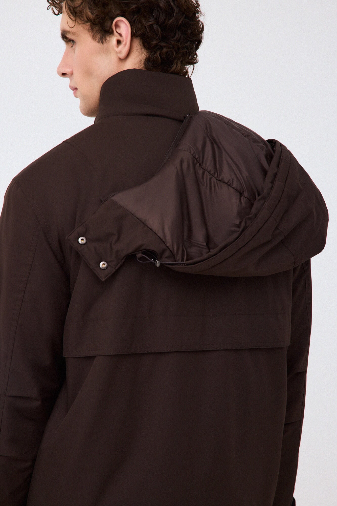 Pedro del Hierro Four-pocket field jacket Brown