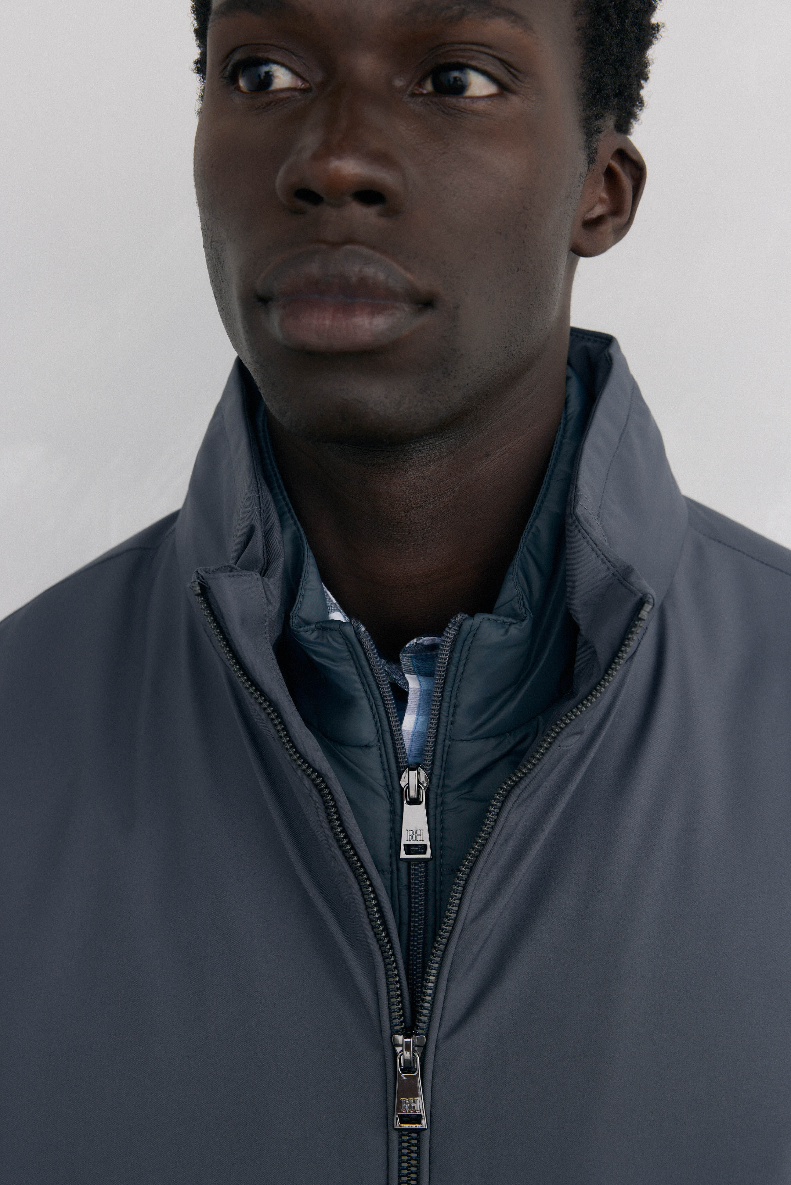 Pedro del Hierro Jacket with removable lining Grey