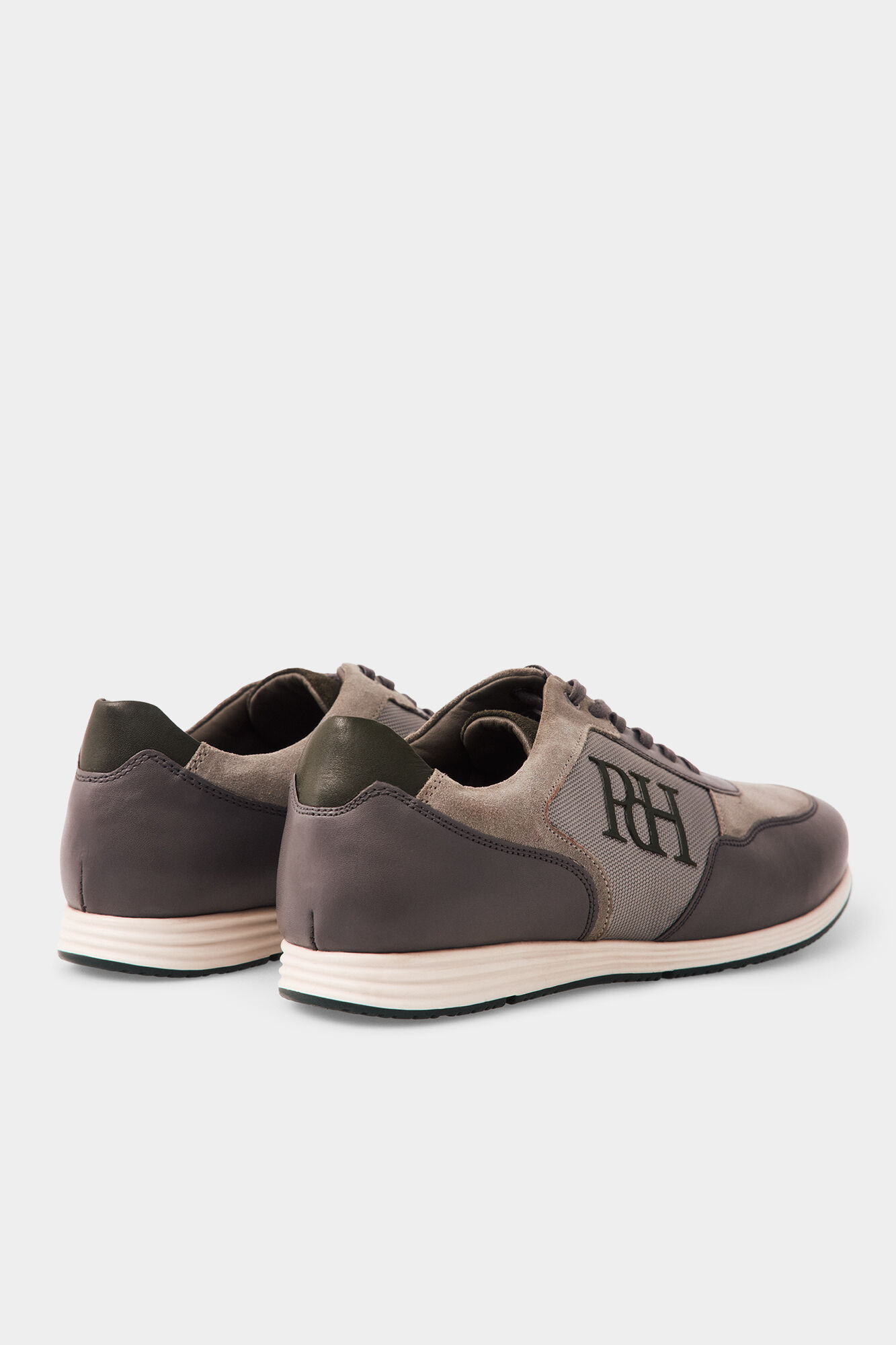 Pedro del Hierro Rubber sole icon sneaker Grey