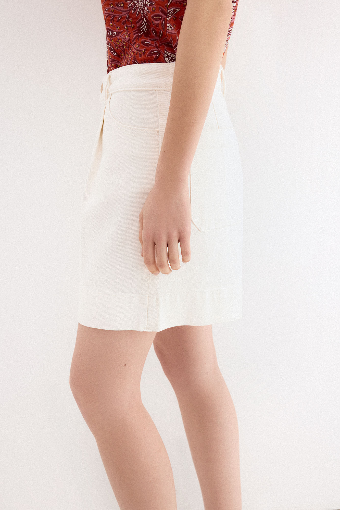 Pedro del Hierro Short vaquero Beige