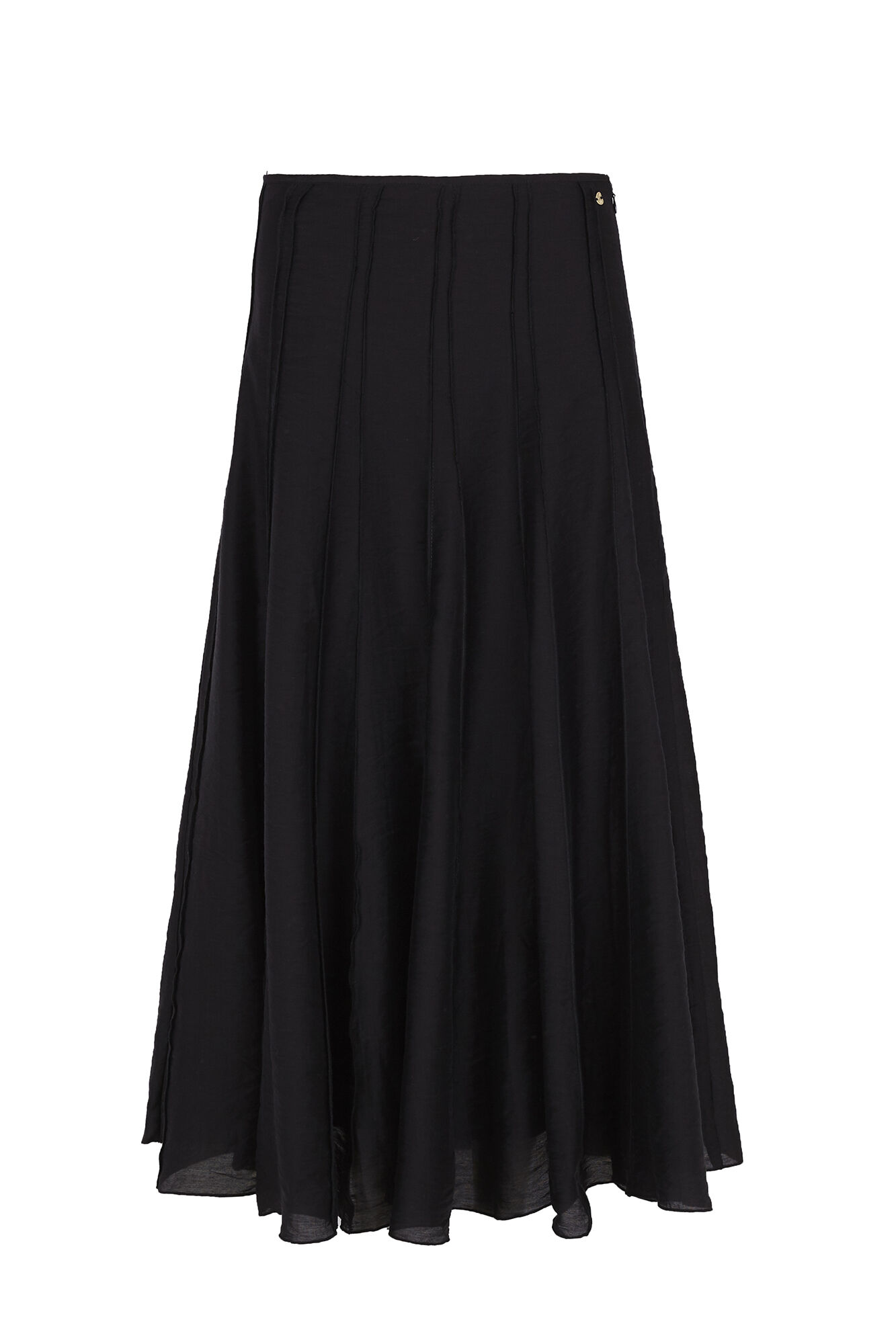 Pedro del Hierro Falda vuelo godets Negro