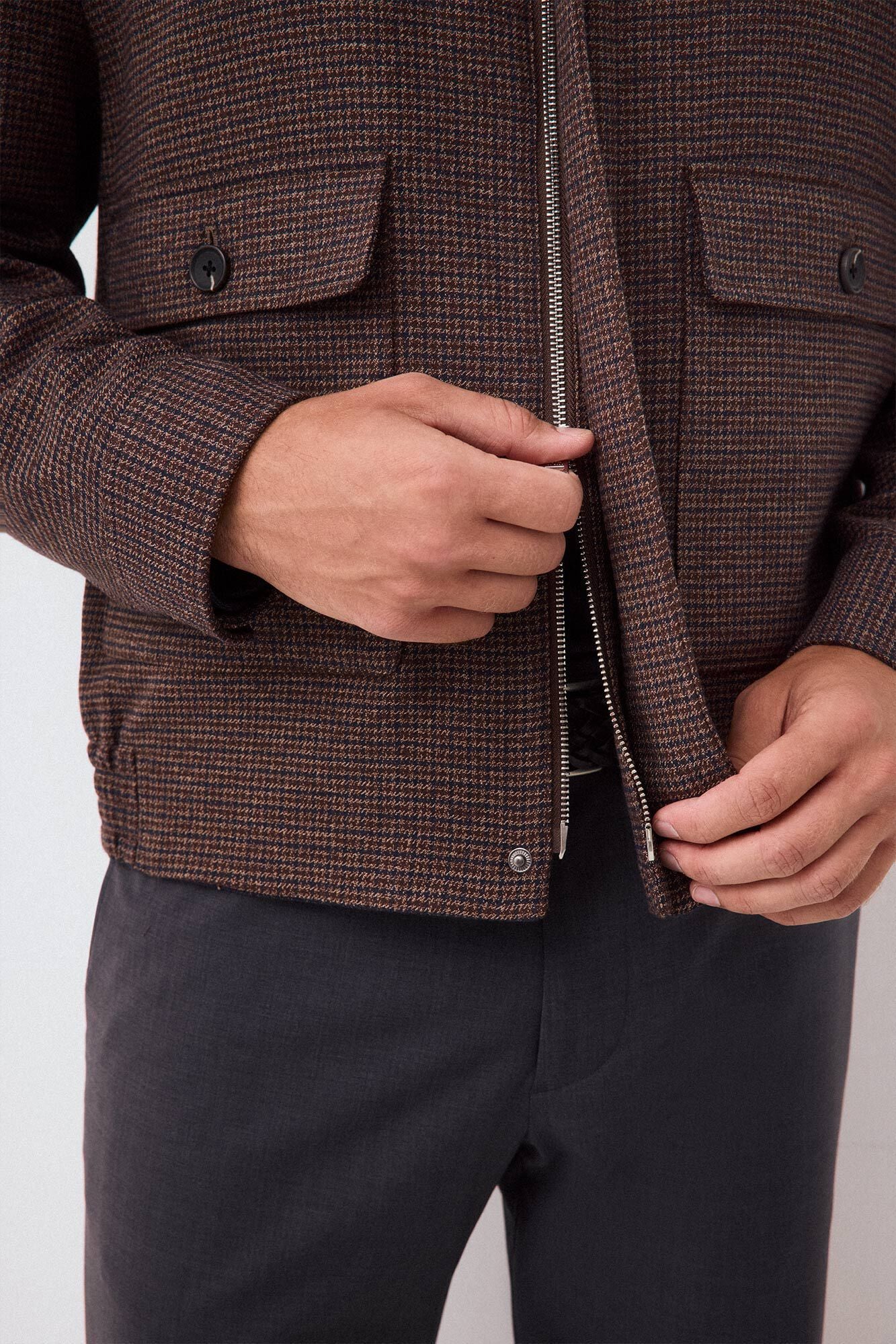 Pedro del Hierro Plaid jacket