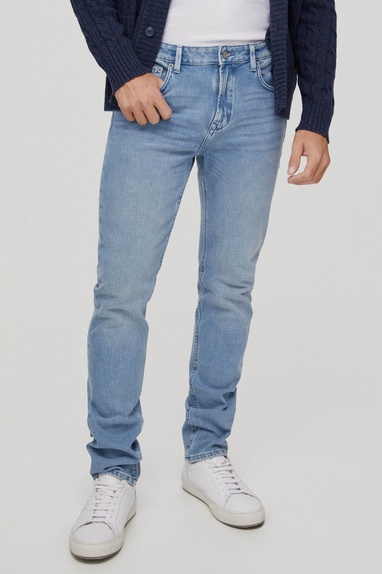 Pedro del Hierro Slim fit premium flex jeans Blue