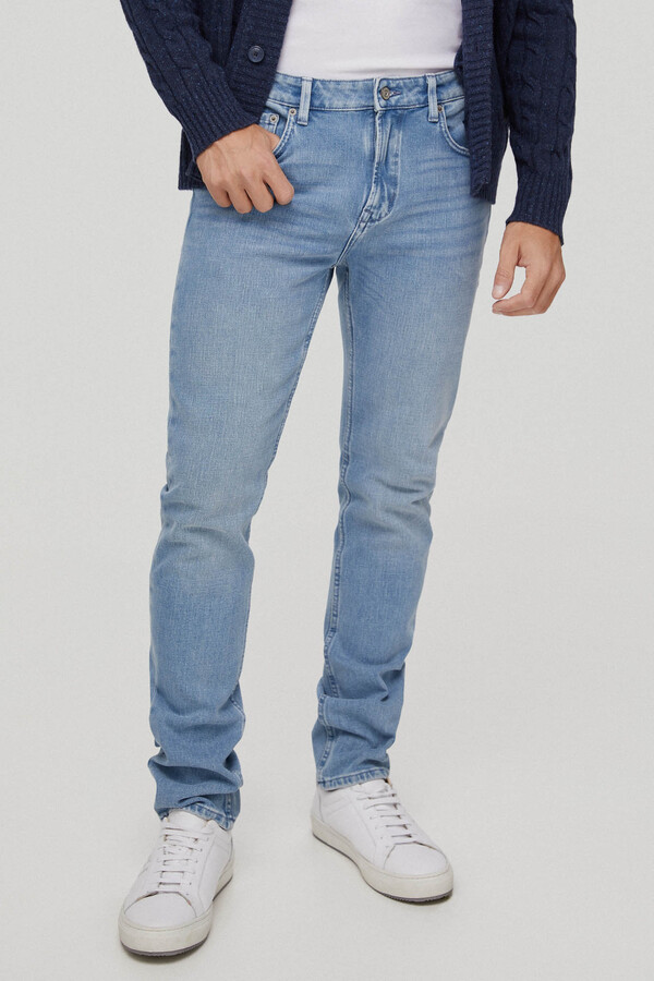Pedro del Hierro Jeans premium flex slim fit Azul