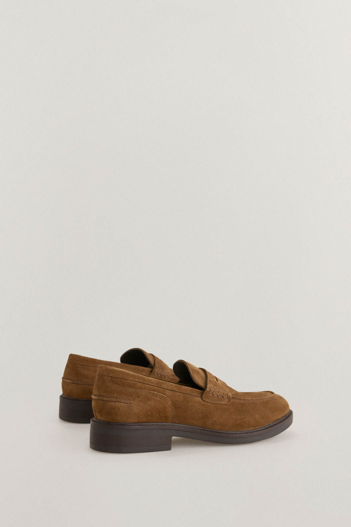 Pedro del Hierro Mocassim esportivo de pele Marrom