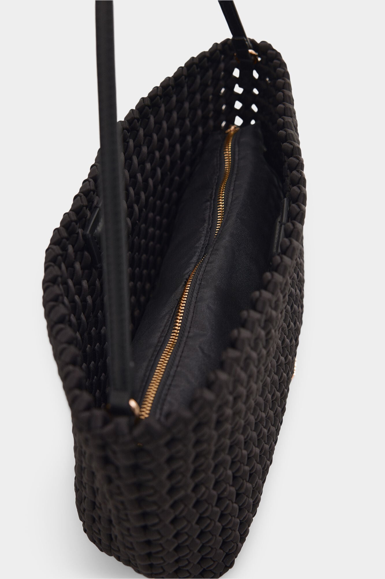 Pedro del Hierro Bolso hombro trenzado Negro