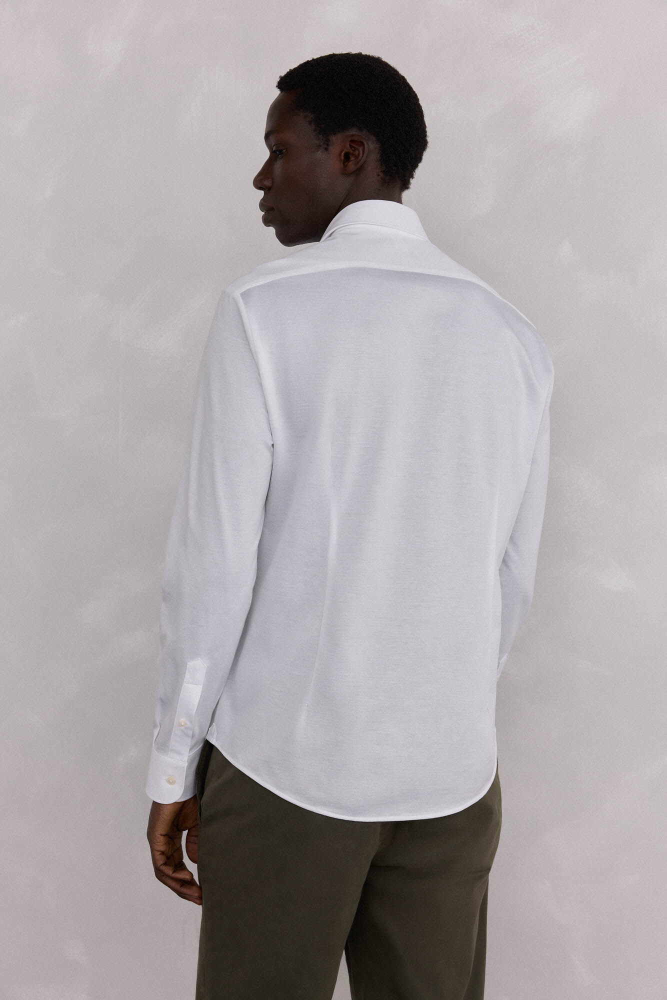 Pedro del Hierro jersey-knit knit shirt White