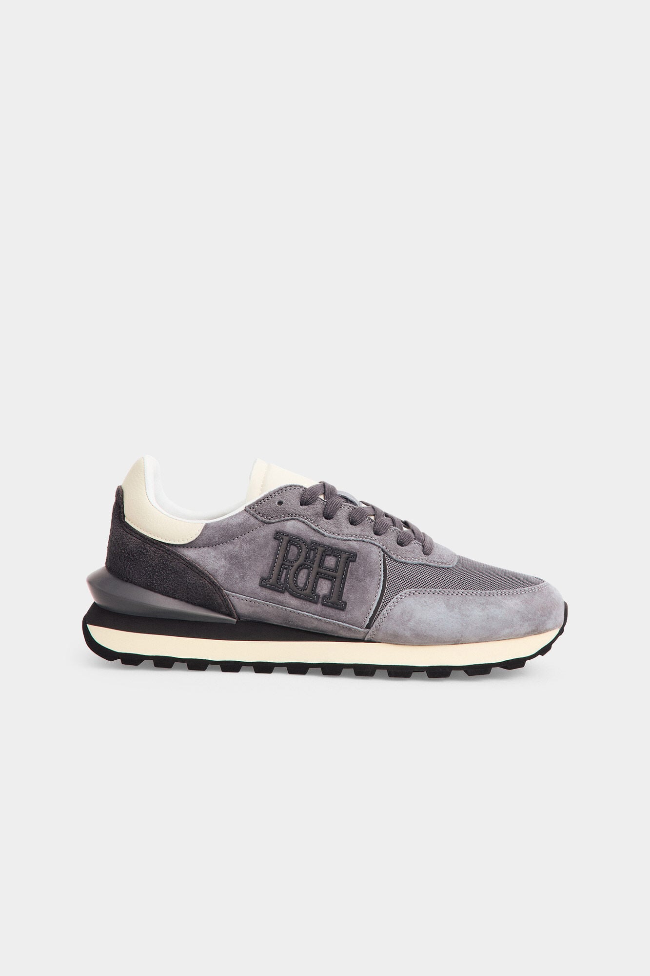 Pedro del Hierro Combined leather trainers