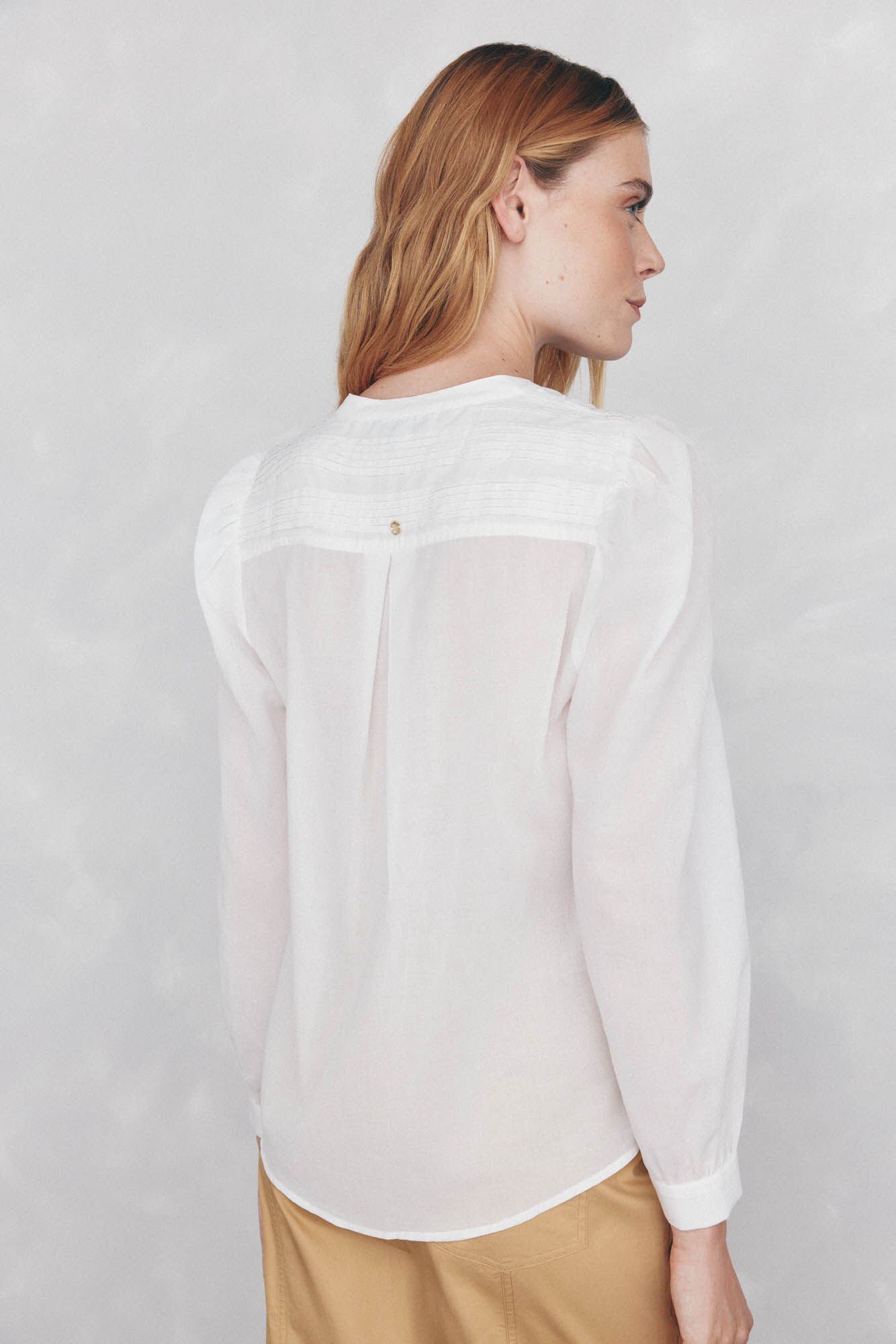 Pedro del Hierro Plain loose blouse White