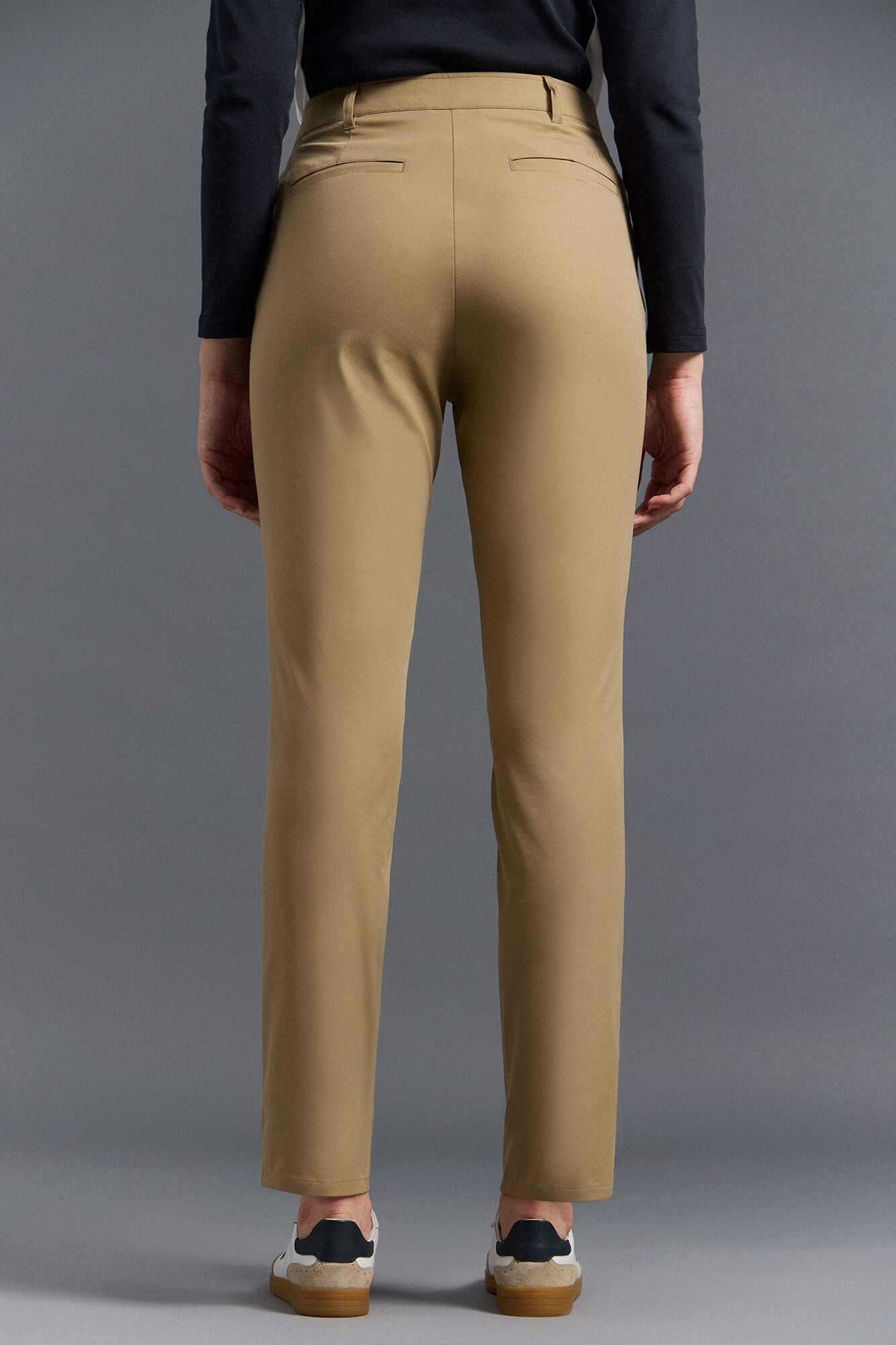 Pedro del Hierro Technical golf chinos pants Brown