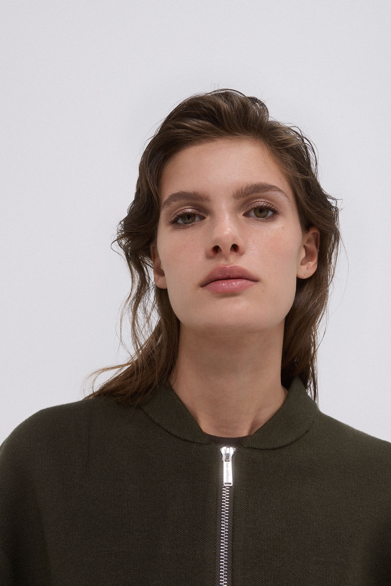 Pedro del Hierro bomber style jacket Green