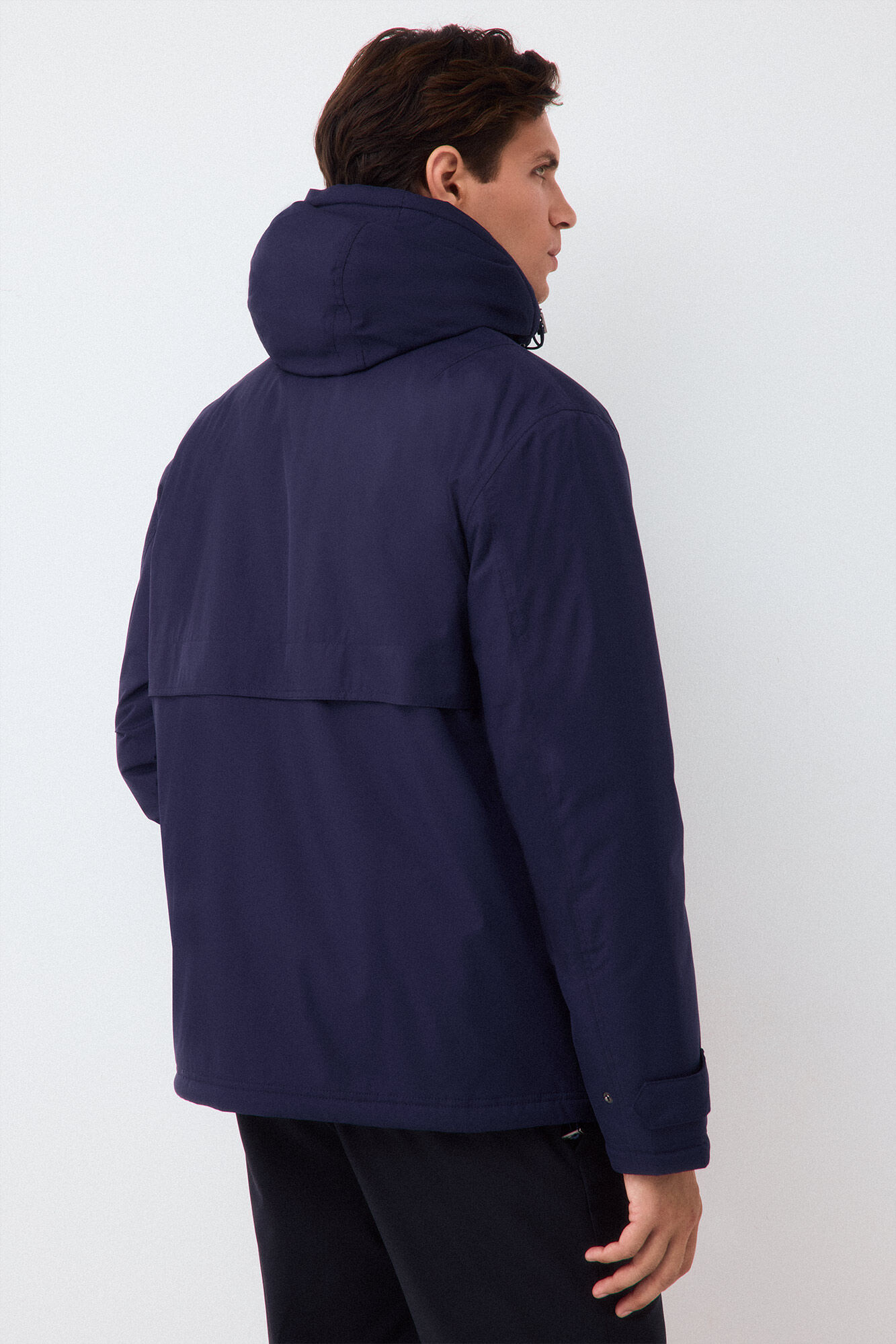 Pedro del Hierro Four-pocket field jacket Blue