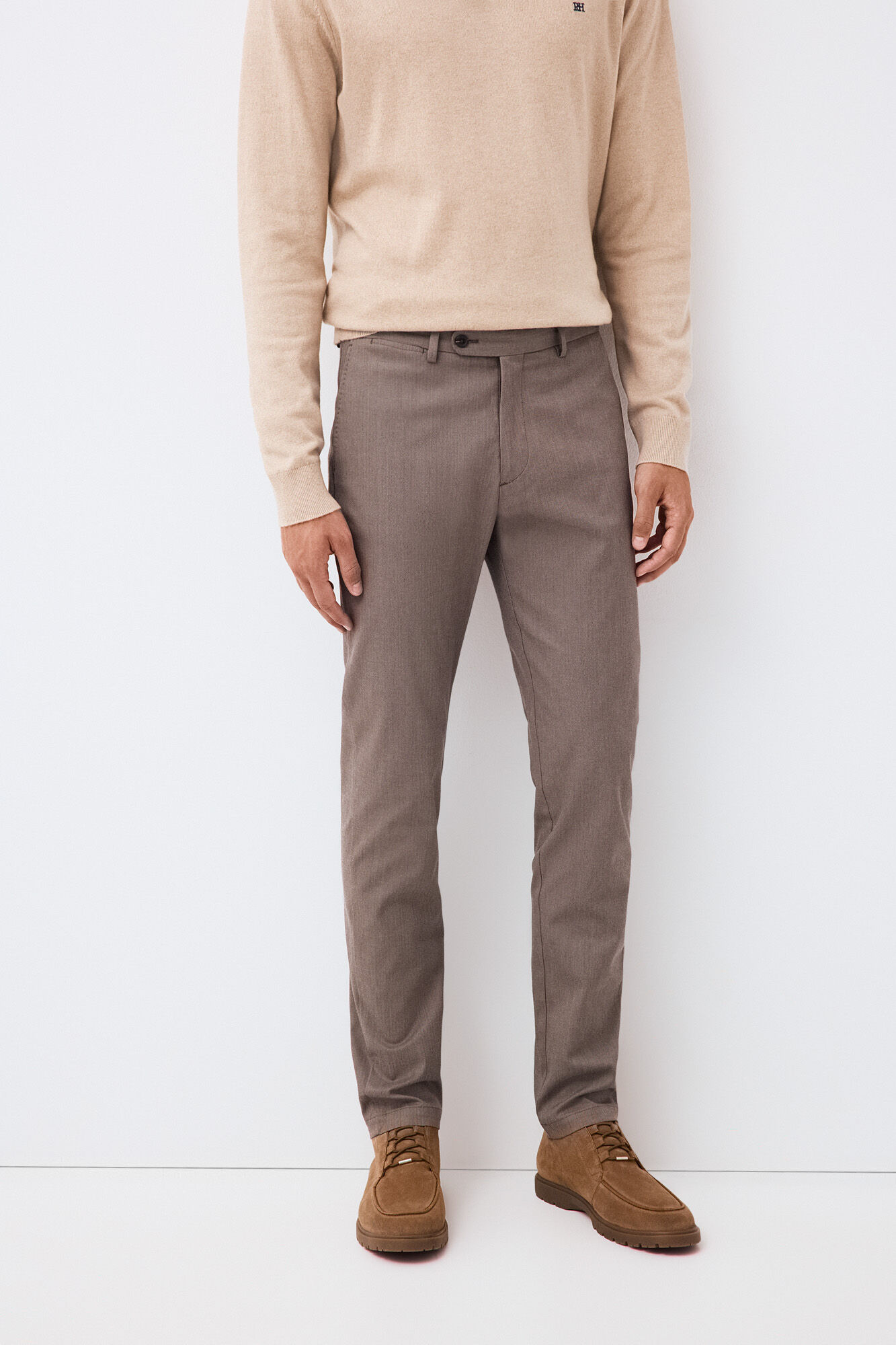 Pedro del Hierro Oversized slim chinos