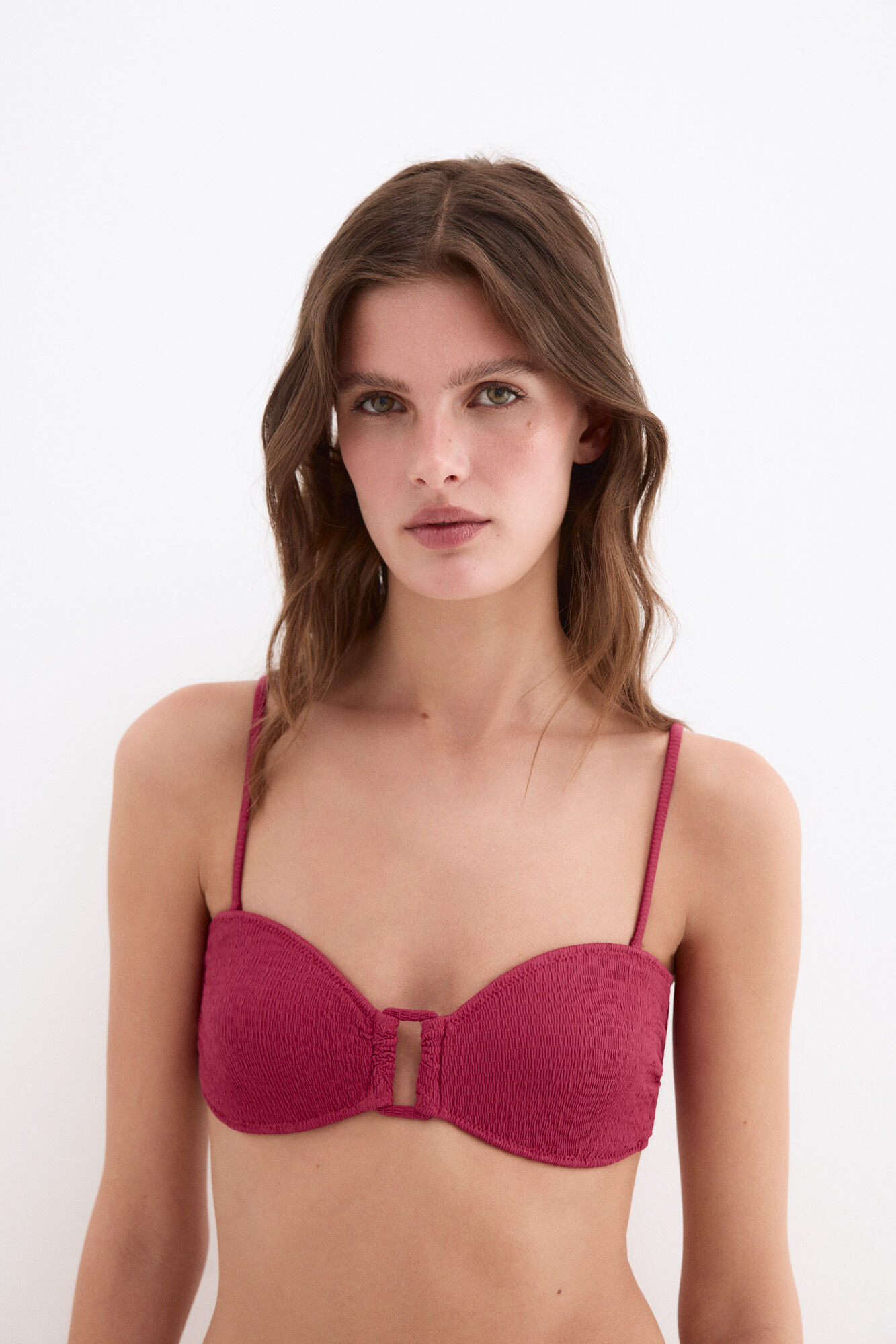 Pedro del Hierro Textured bikini Pink