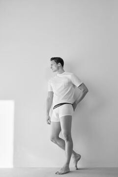 Pedro del Hierro Plain jersey-knit trunks White