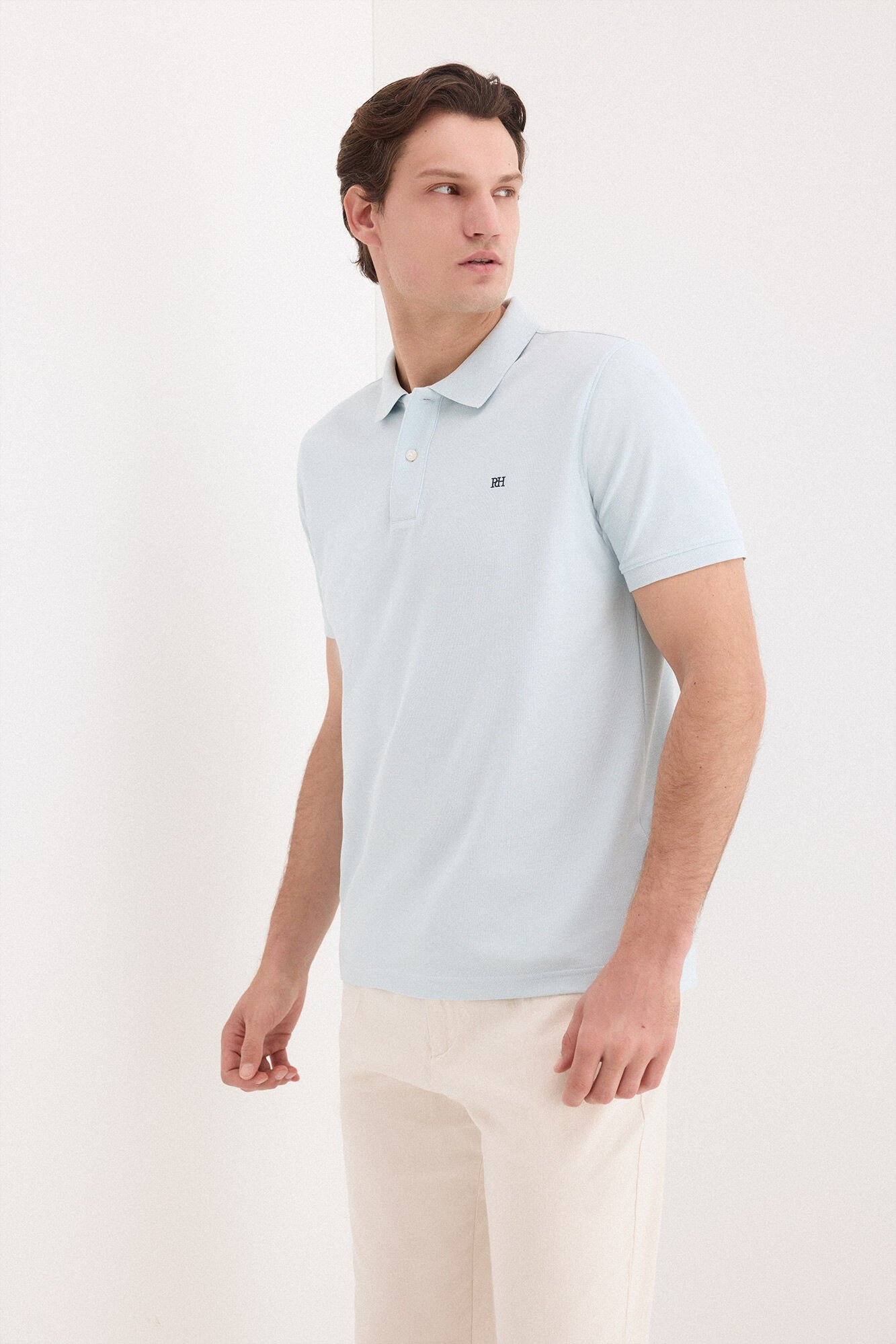 Pedro del Hierro Basic piqu&eacute; polo shirt