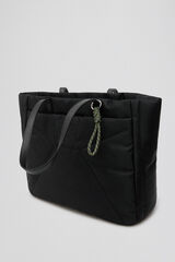 Pedro del Hierro Bolso tote bag nylon Negro