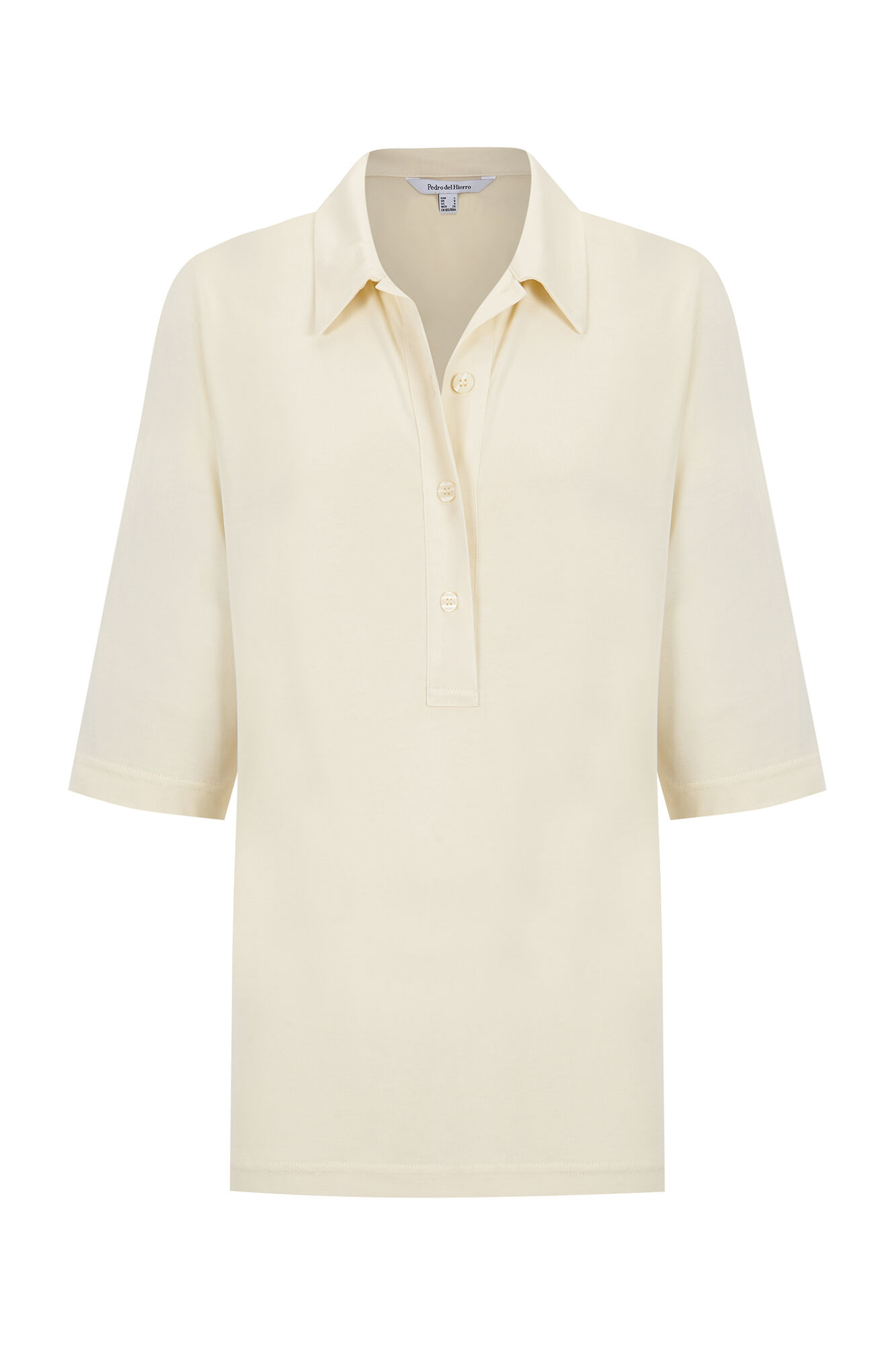 Pedro del Hierro p&oacute;lo largo Beige
