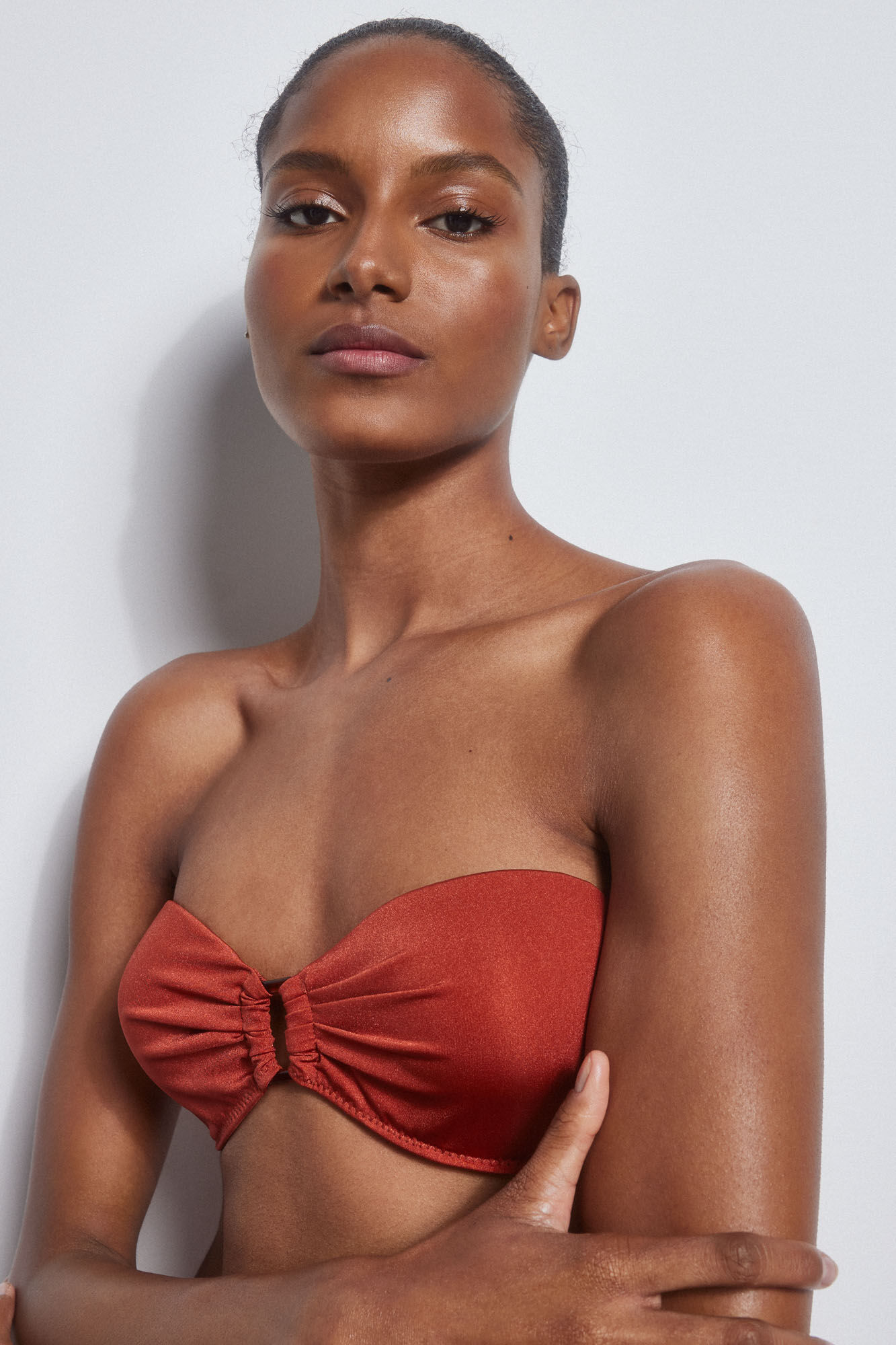 Pedro del Hierro Bikini bandeau Naranja