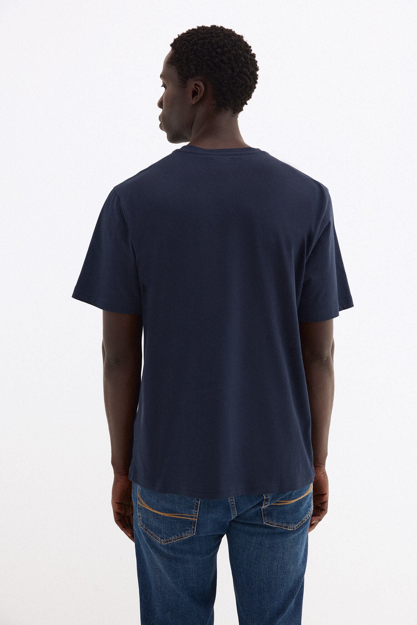 Pedro del Hierro Printed logo T-shirt Blue
