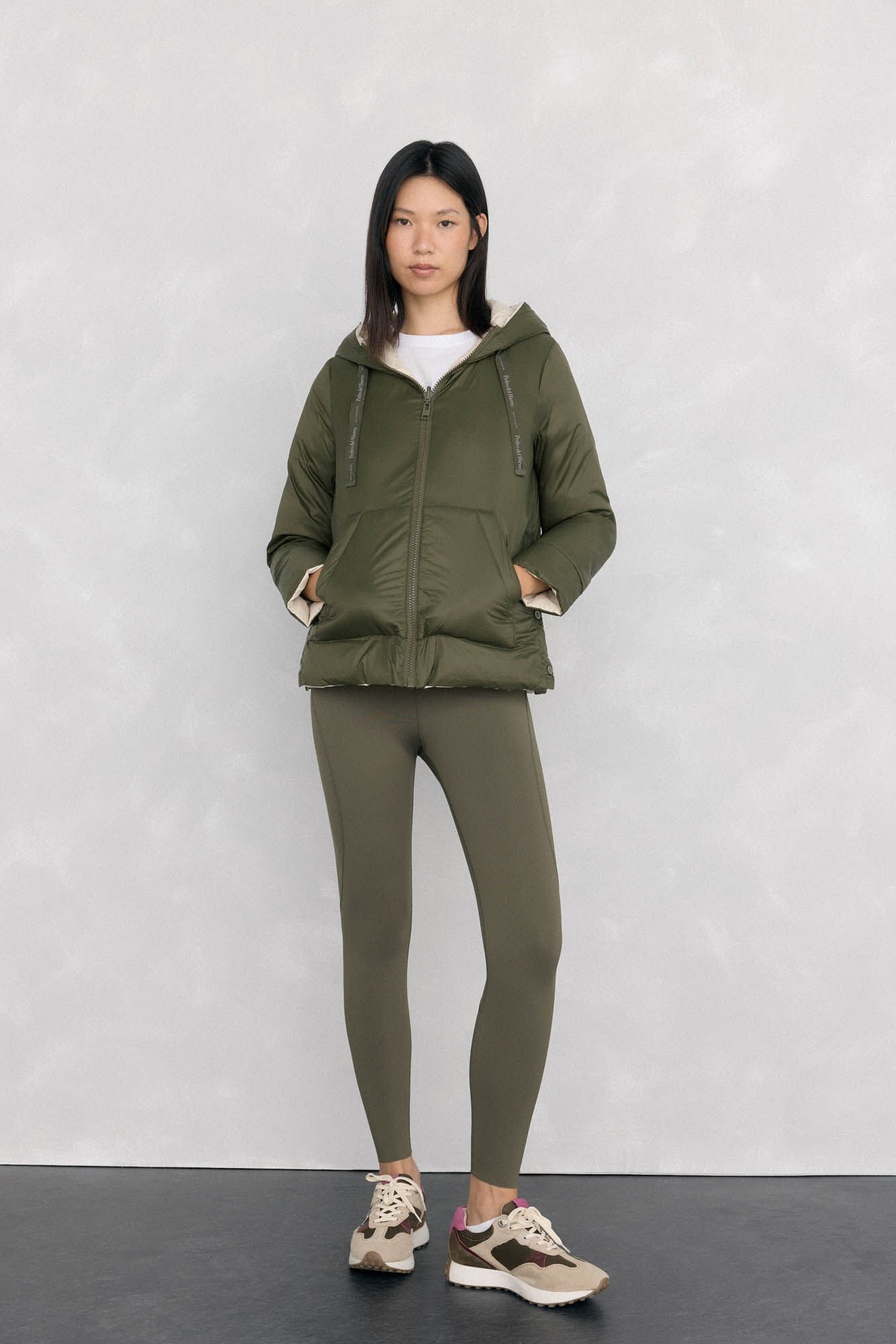 Pedro del Hierro Activewear compression leggings Green