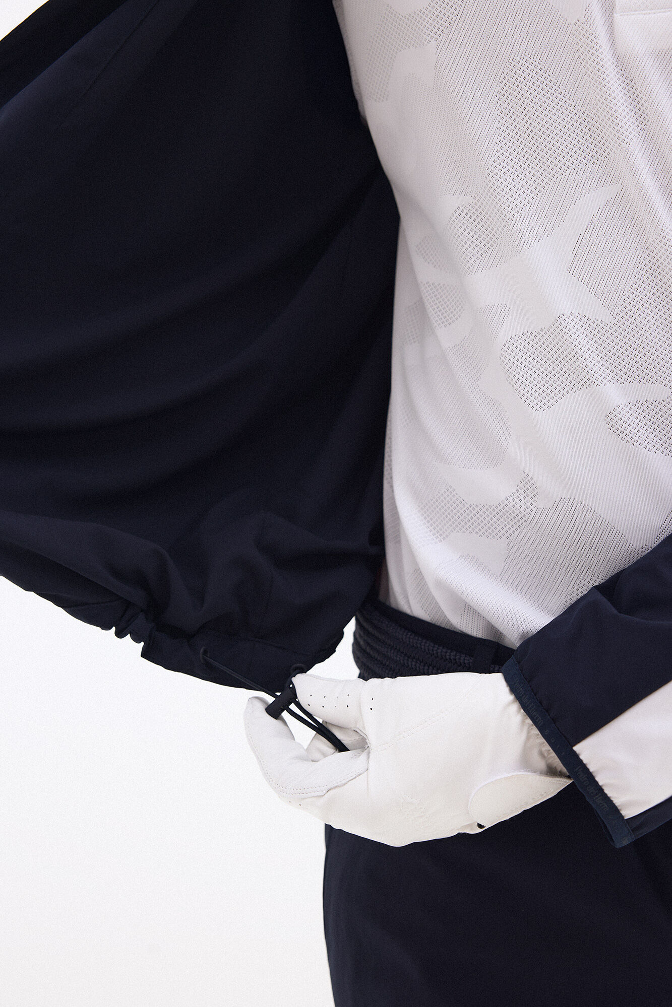 Pedro del Hierro Deportiva cortavientos golf Azul